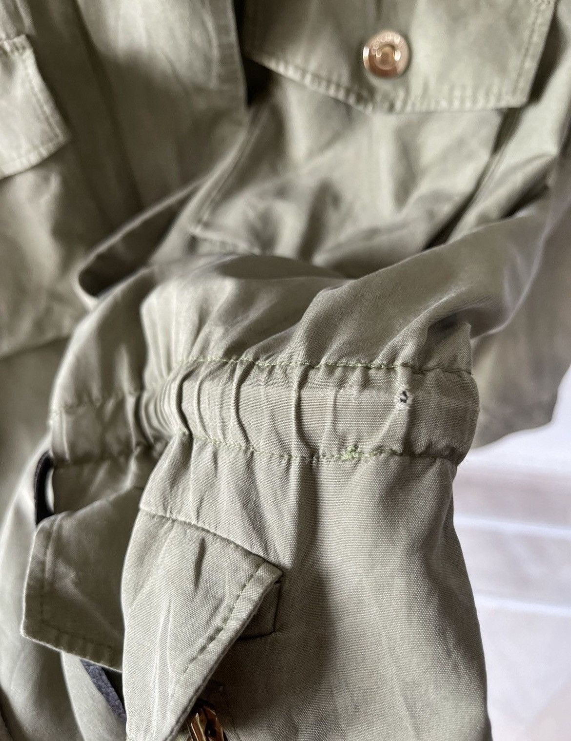Loro Piana Loro Piana Jacket Green Army Size S / US 4 / IT 40 - 14 Thumbnail