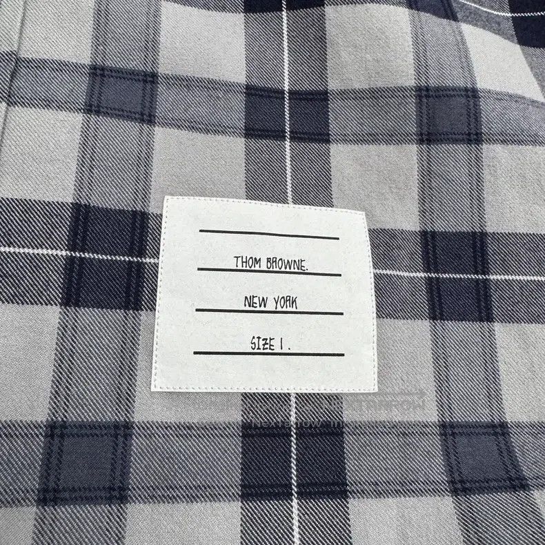 Thom Browne Thom Browne Gingham Shirt Size US S / EU 44-46 / 1 - 2 Thumbnail