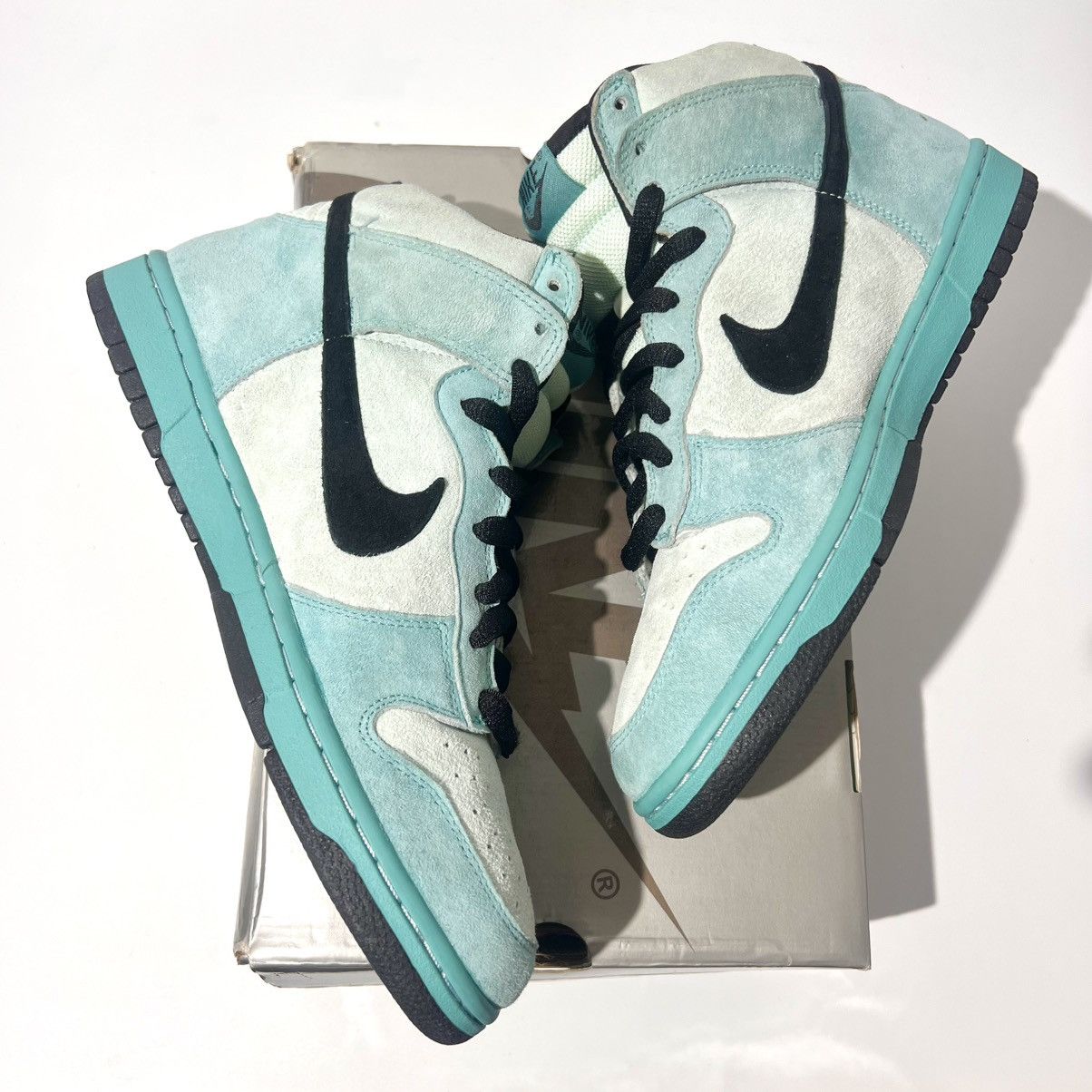 Nike NIKE SB DUNK HIGH PRO SEA CRYSTAL UK9 US10 Size US 10 / EU 43 - 2 Thumbnail