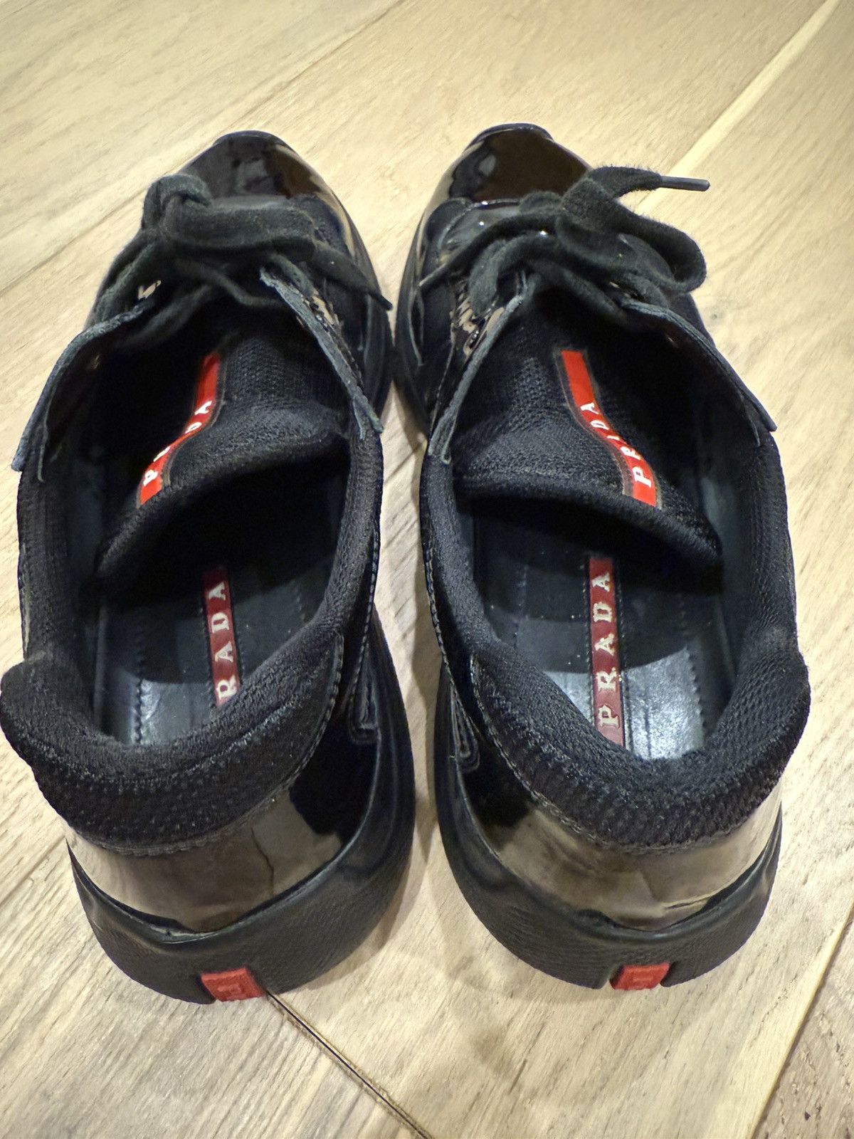 Prada PRADA AMERICAS CUP SNEAKER IN BLACK Size US 9.5 / EU 42-43 - 5 Thumbnail
