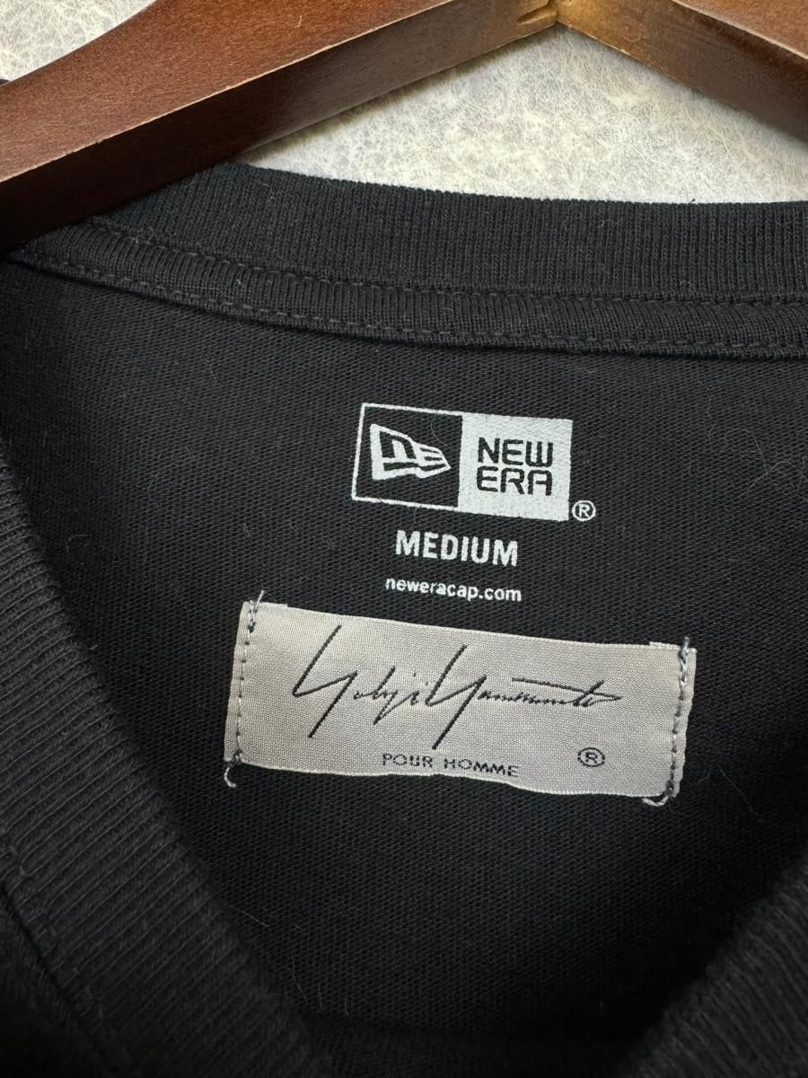 Yohji Yamamoto YOHJI YAMAMOTO×NEW ERA PARIS 20AW logo long sleeve T-shirt Size US L / EU 52-54 / 3 - 5 Thumbnail