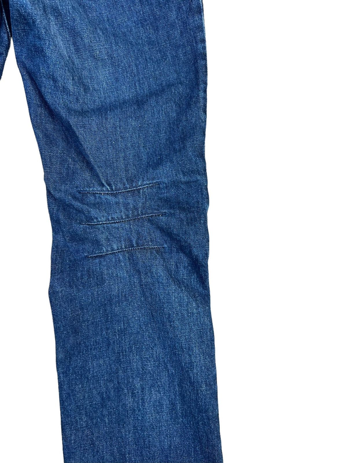Vintage Vintage Yuji Yamada Furnishings Cinch Back Denim Jeans Size US 30 / EU 46 - 17 Thumbnail
