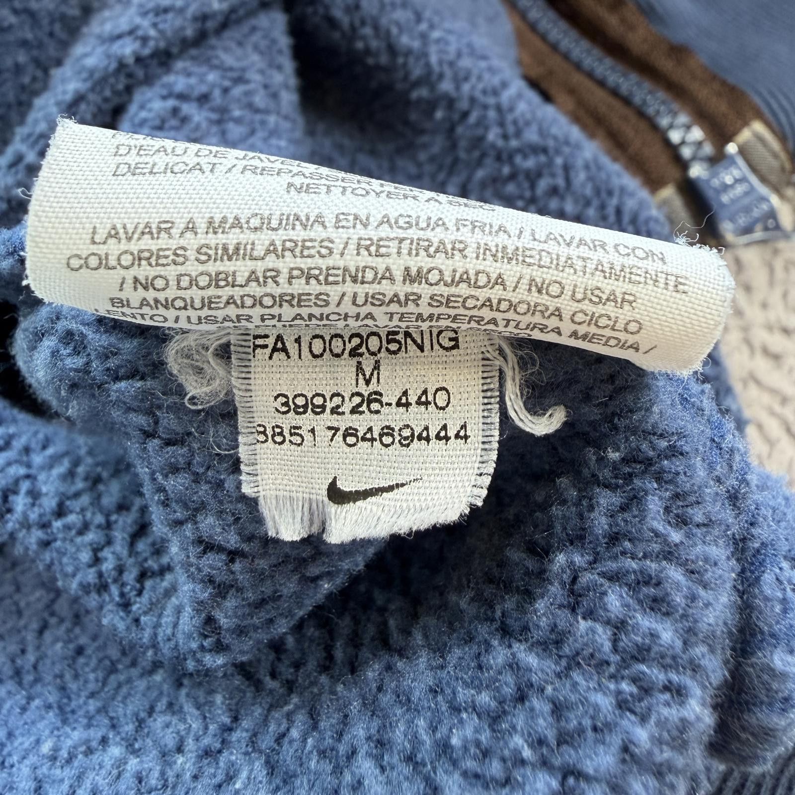 Nike Nike 6.0 Full Zip Hoodie Mens M Blue Embroidered Logo Surf Size US M / EU 48-50 / 2 - 6 Thumbnail