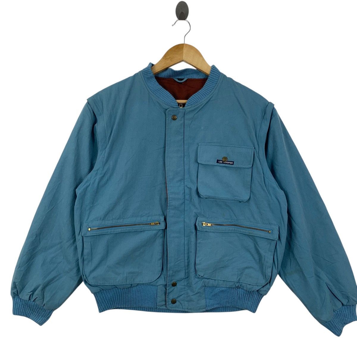 Lee Vintage 80’ LEE COOPER Cafe Racer Insulate Bomber Jacket Size US M / EU 48-50 / 2 - 5 Thumbnail