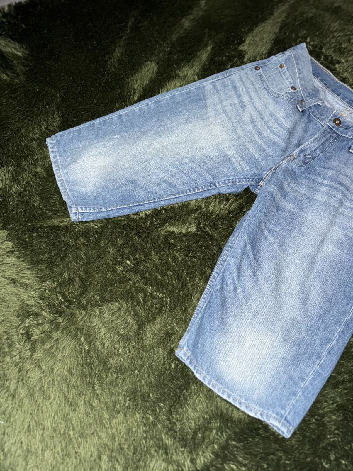 Levi's [30x14] Levi’s 502 Japan Release Zip Pocket Denim Shorts Size US 30 / EU 46 - 5 Thumbnail