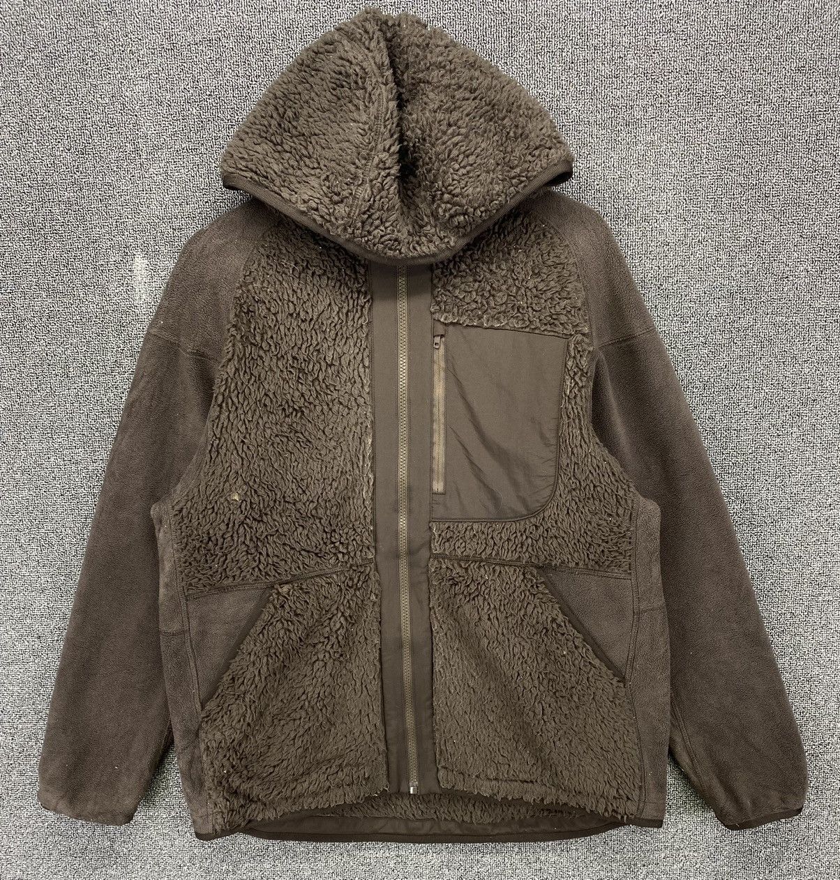 Uniqlo × White Mountaineering White Mountaineering Uniqlo Hooded Deep Pile Classic Jacket Size US M / EU 48-50 / 2 - 1 Thumbnail