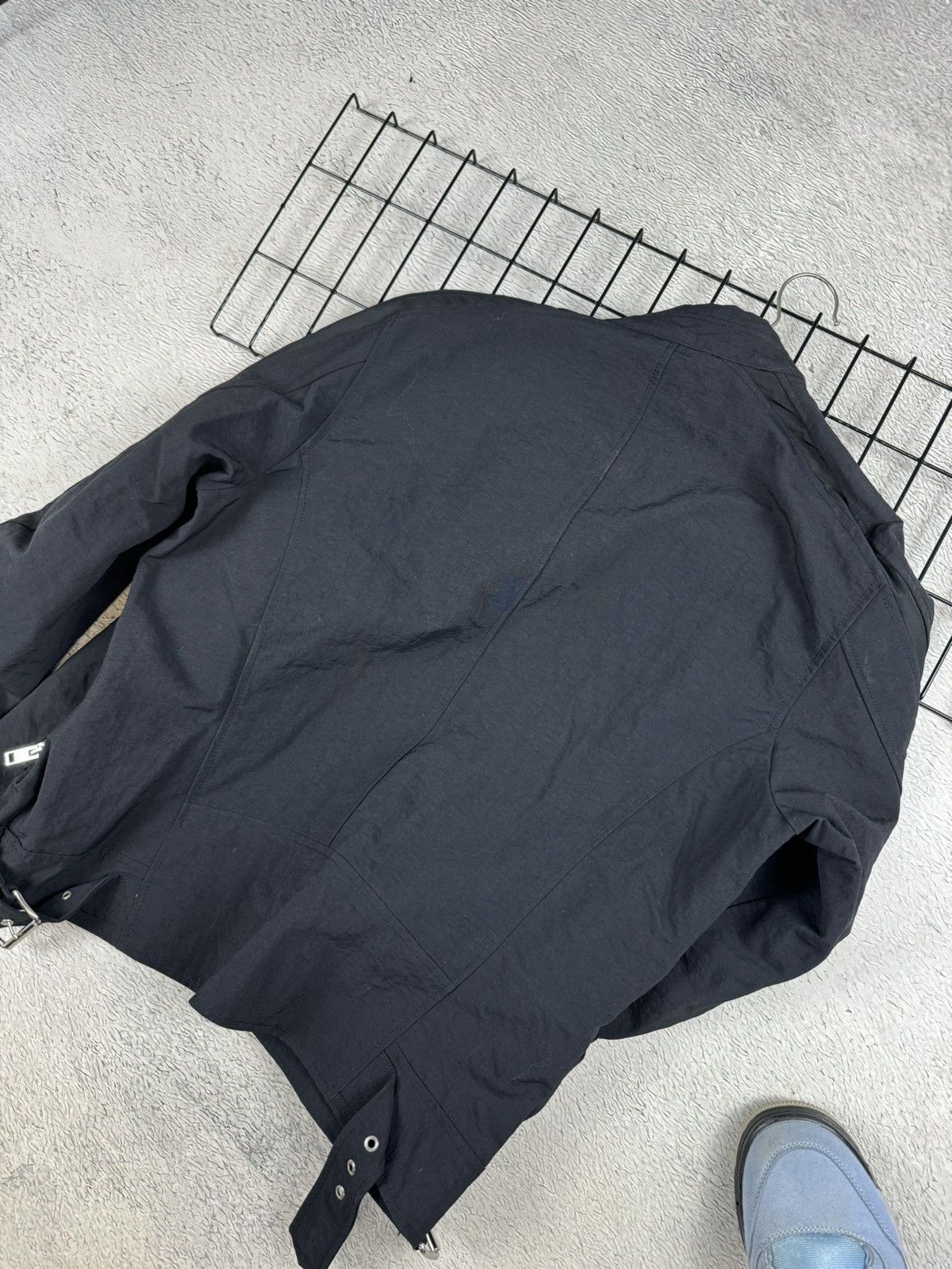 Diesel Diesel Racing Cowhide Leather Moto Racer Nylon Jacket L size Size US L / EU 52-54 / 3 - 18 Thumbnail