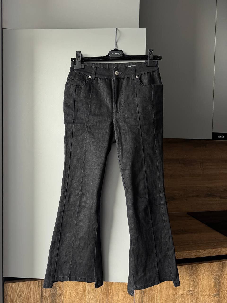 Alexander McQueen Alexander McQueen Flare Stretch Taped Jeans Size 26" / US 2 / IT 38 - 1 Thumbnail