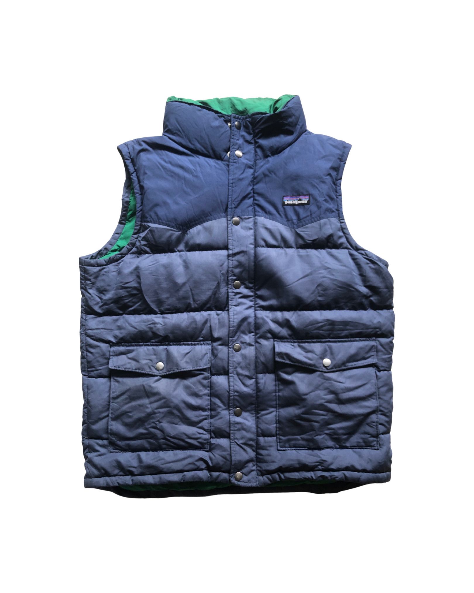 Patagonia Patagonia Slingshot Down Vest Blue Size US M / EU 48-50 / 2 - 1 Thumbnail
