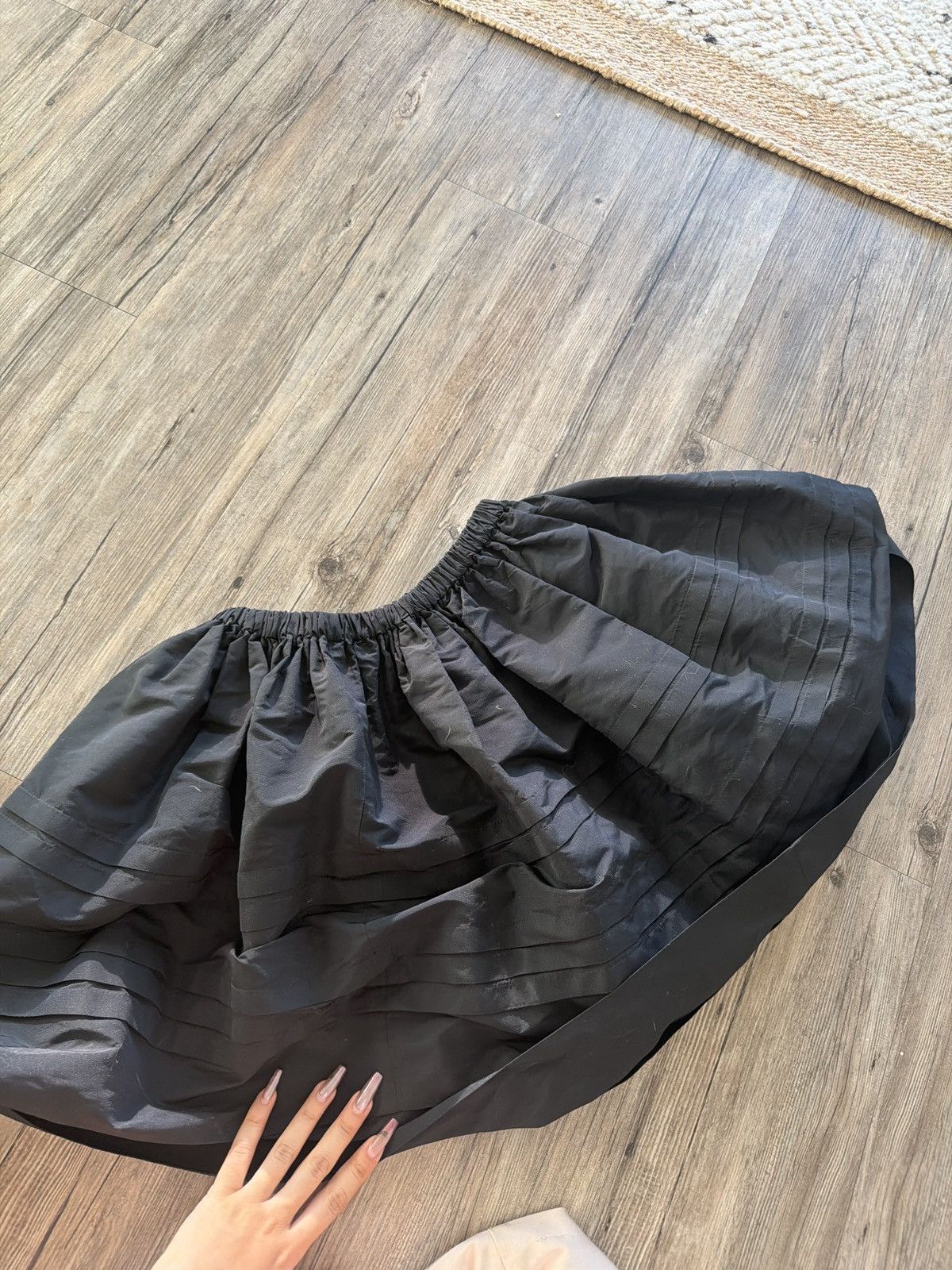 Miu Miu Miumiu black puff skirt Size 26" / US 2 / IT 38 - 4 Thumbnail
