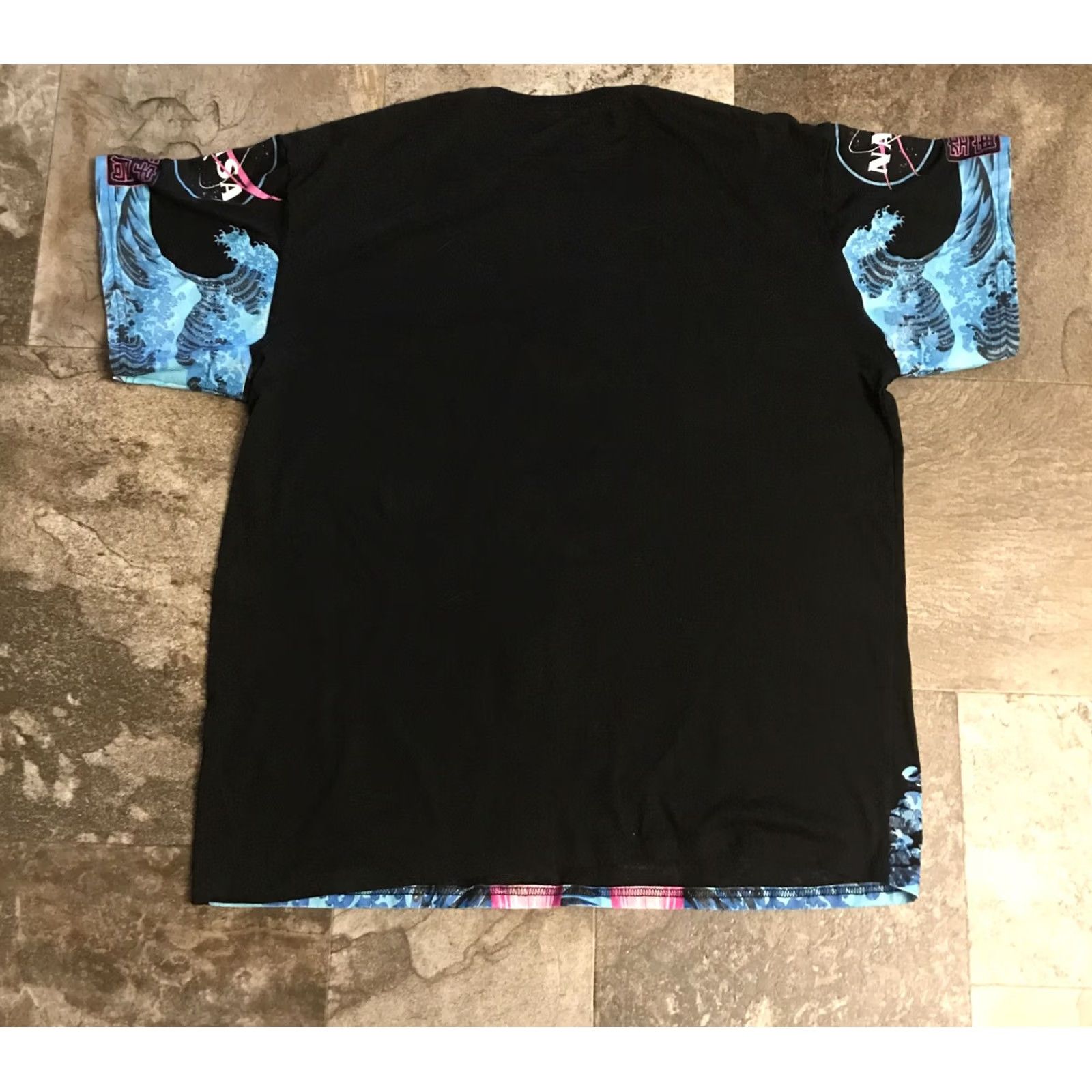 NASA Nasa Shirt Mens 3XL Black Great Wave Kanagawa Space Ship full graphic Size Size US XXL / EU 58 / 5 - 2 Thumbnail