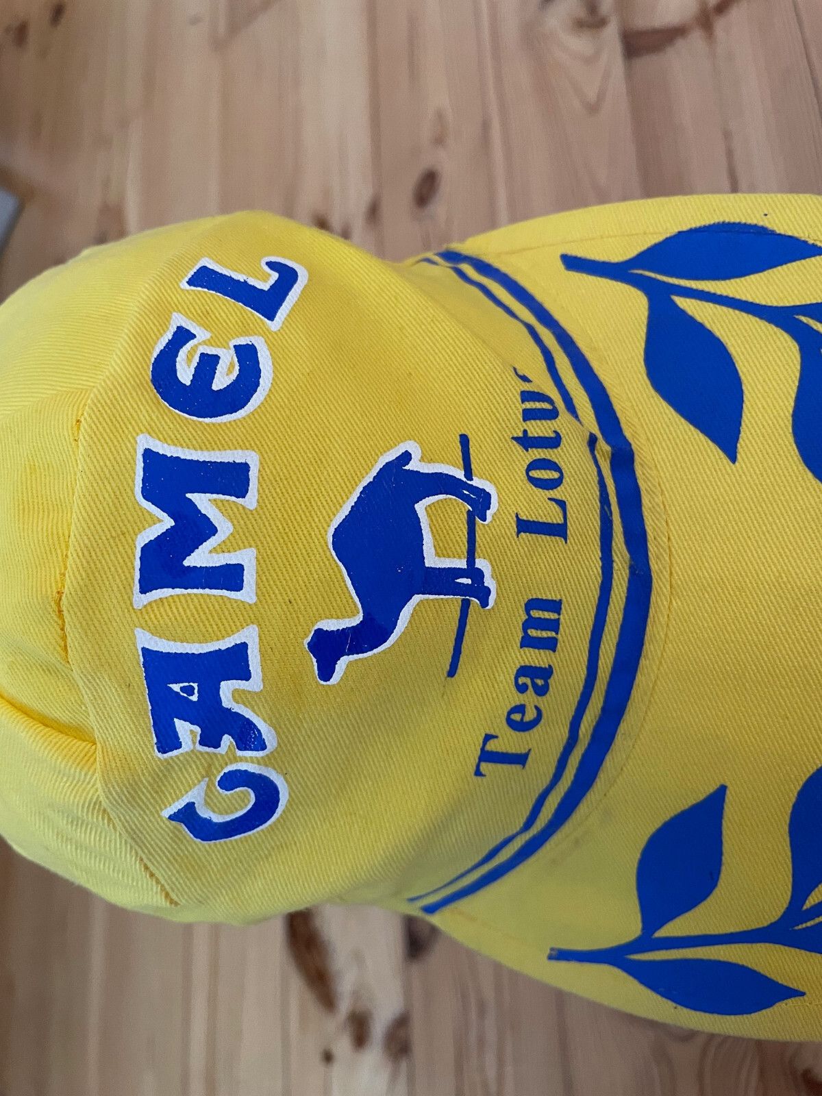 Camel Vintage Camel Team Lotus F1 racing Formula 1 cap Size ONE SIZE - 4 Thumbnail