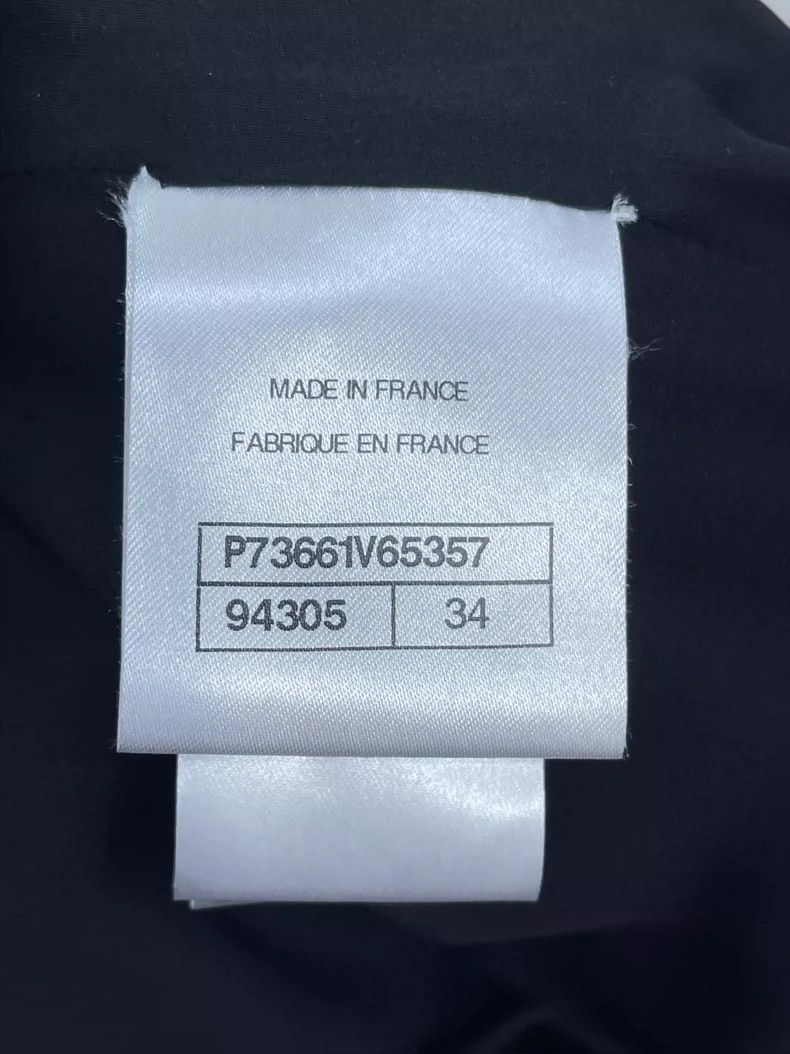Chanel Chanel 22K black velvet flower hollow trousers 2504-Nextarr Size 42" / US 20 - 7 Thumbnail