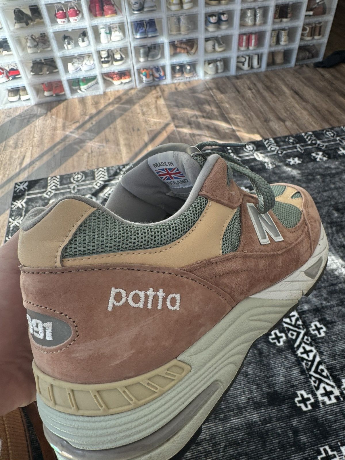 New Balance × Patta New Balance Patta 991 - 10 Size US 10 / EU 43 - 3 Thumbnail