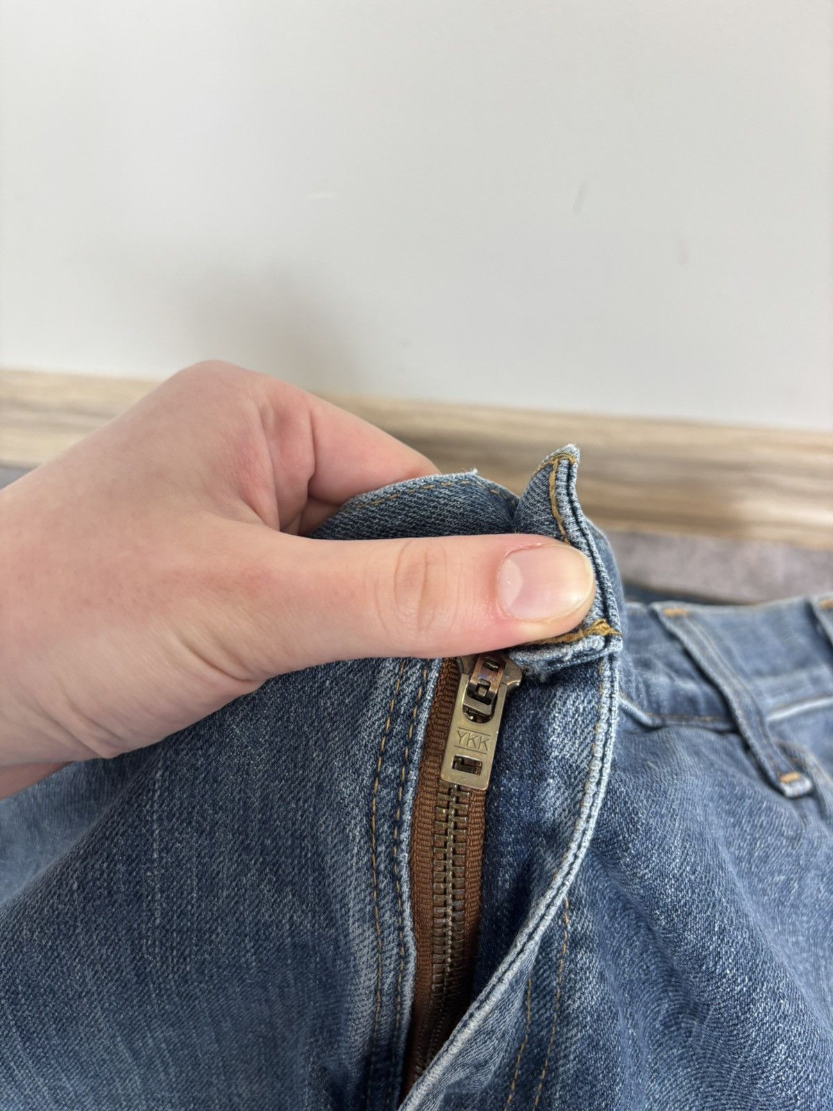 Carhartt Carhartt Men’s Double Knee Denim Jeans Relaxed Fit Blue Size US 34 / EU 50 - 11 Thumbnail