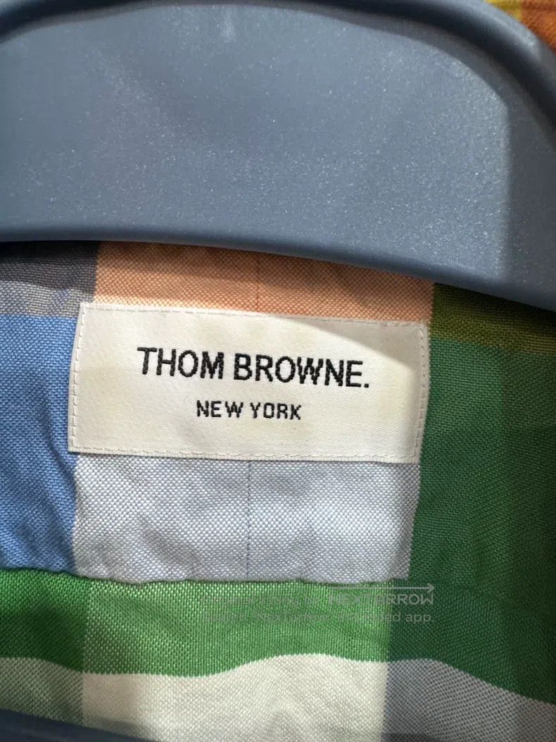 Thom Browne Thom Browne Oxford cloth shirt Size US XL / EU 56 / 4 - 3 Thumbnail