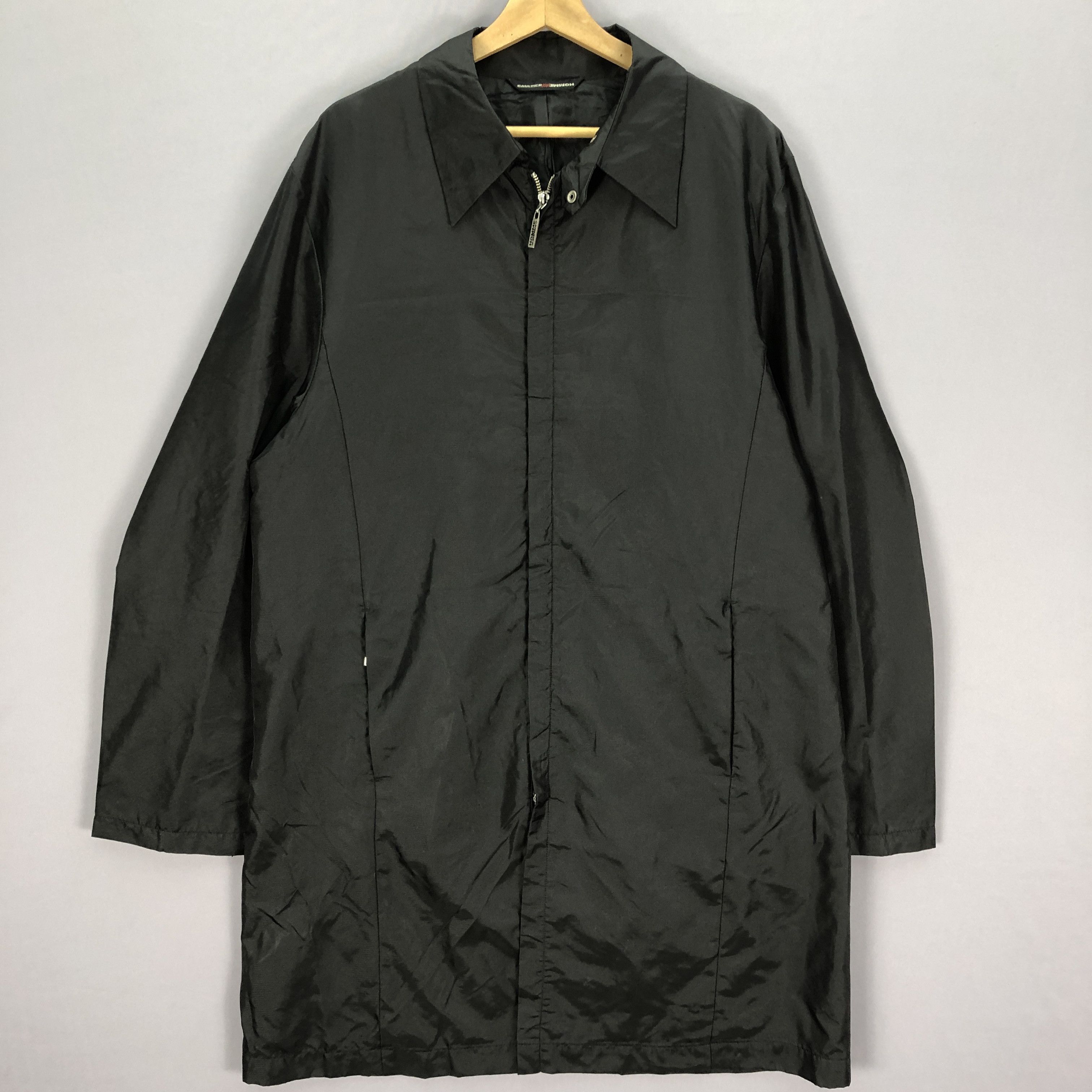 If Six Was Nine × Jean Paul Gaultier × Vintage Vintage Y2K Gaultier Homme Objet Trench Coat Long Jackets Size US M / EU 48-50 / 2 - 2 Thumbnail