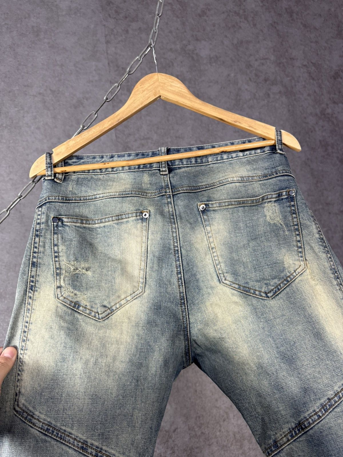 Represent Clo. Represent designer distressed jeans Size US 34 / EU 50 - 8 Thumbnail