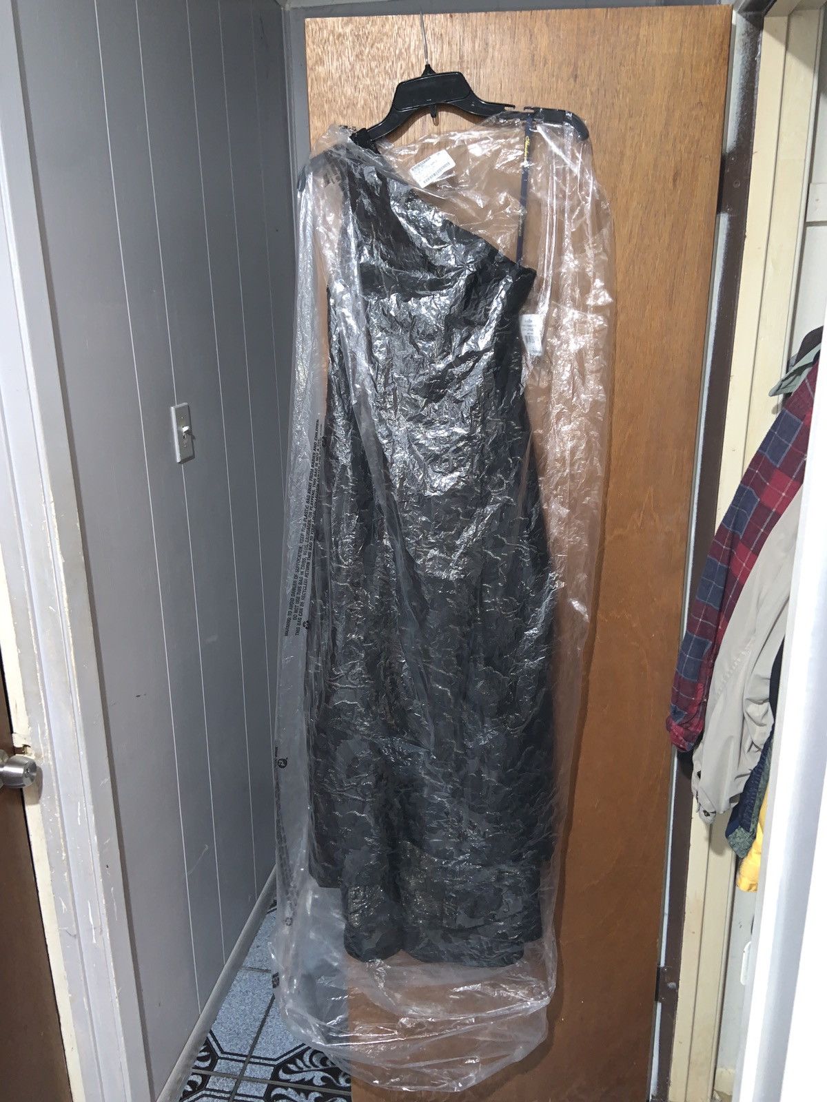 Other Shosnanna - One-Shoulder Tea-Length Gown - Size 4 Size S / US 4 / IT 40 - 6 Thumbnail