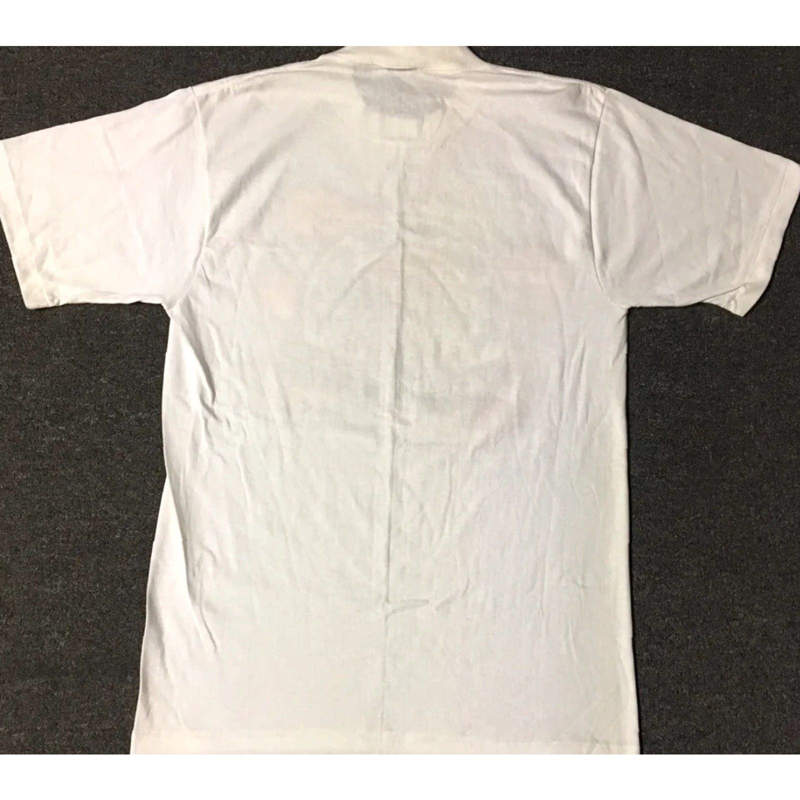 NBA VINTAGE 90s Mexico Aztecas Continental Basketball Association Team Shirt M White Graphic Tee Mens Breakout Track & Field Streetwear Sports USA Retro Size US M / EU 48-50 / 2 - 7 Thumbnail