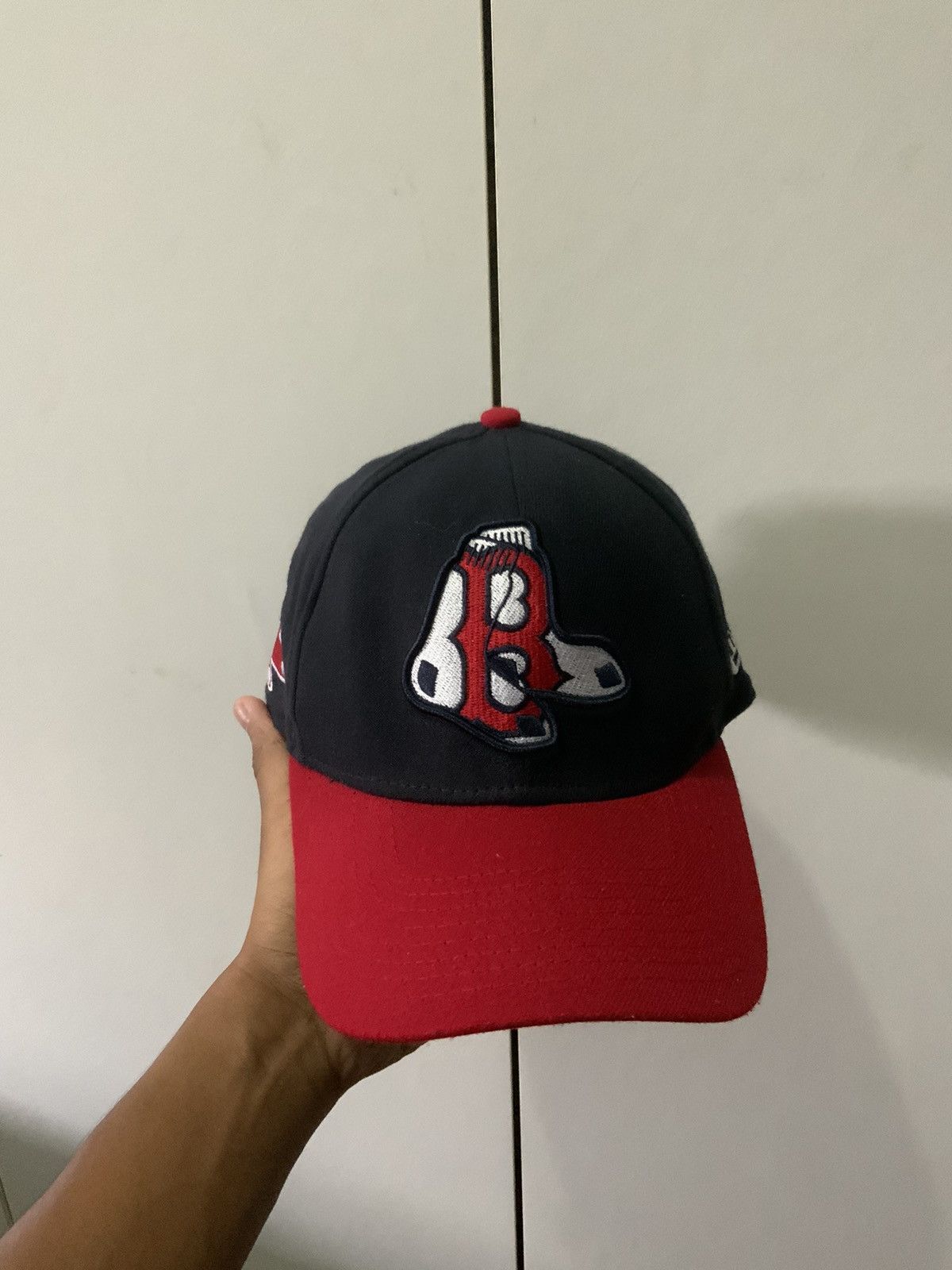 New Era New Era Boston Red Sox 39Thirty Fitted Hat Size ONE SIZE - 5 Thumbnail