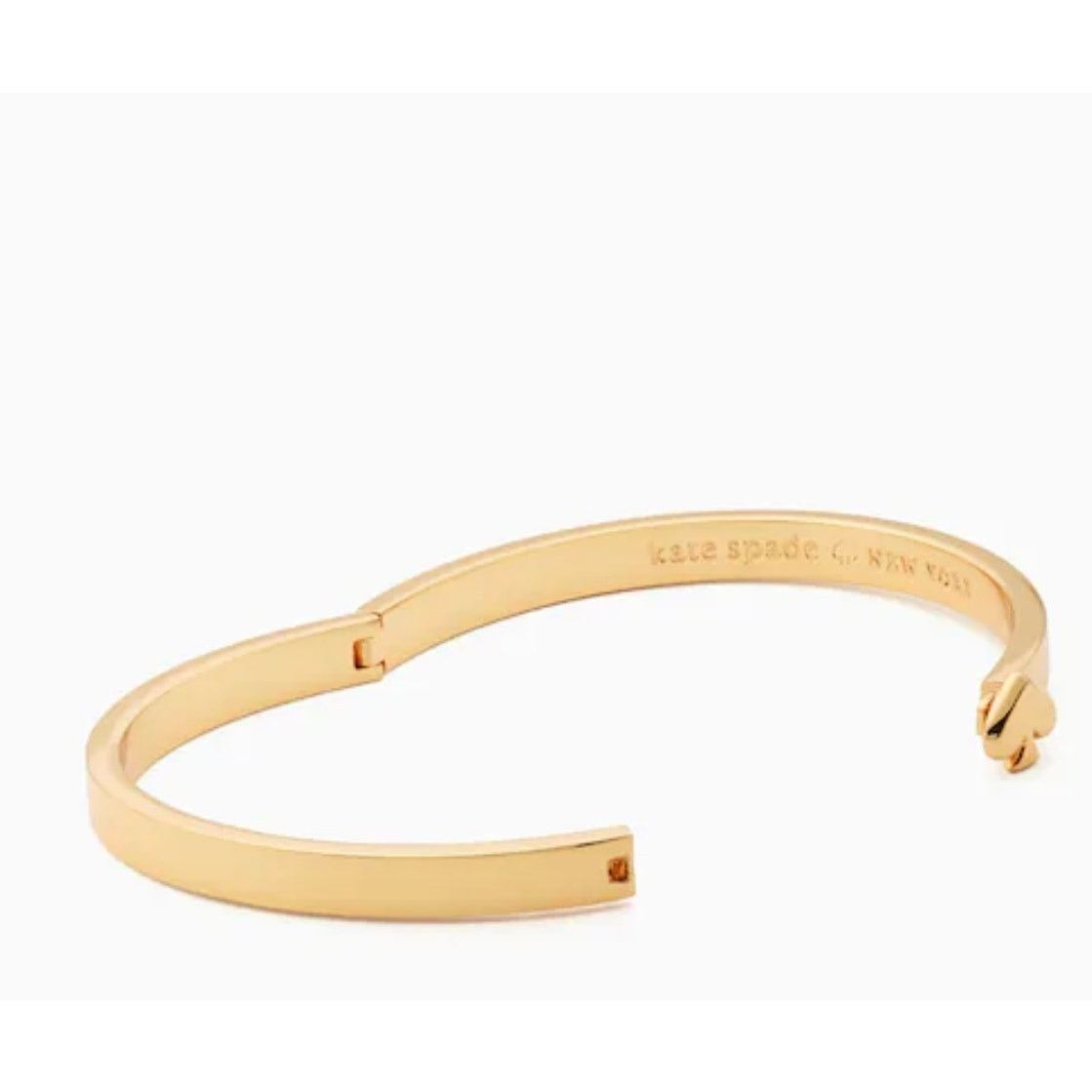 Kate Spade Kate Spade Everyday Spade Bangle Gold Tone Bracelet New Size ONE SIZE - 5 Thumbnail