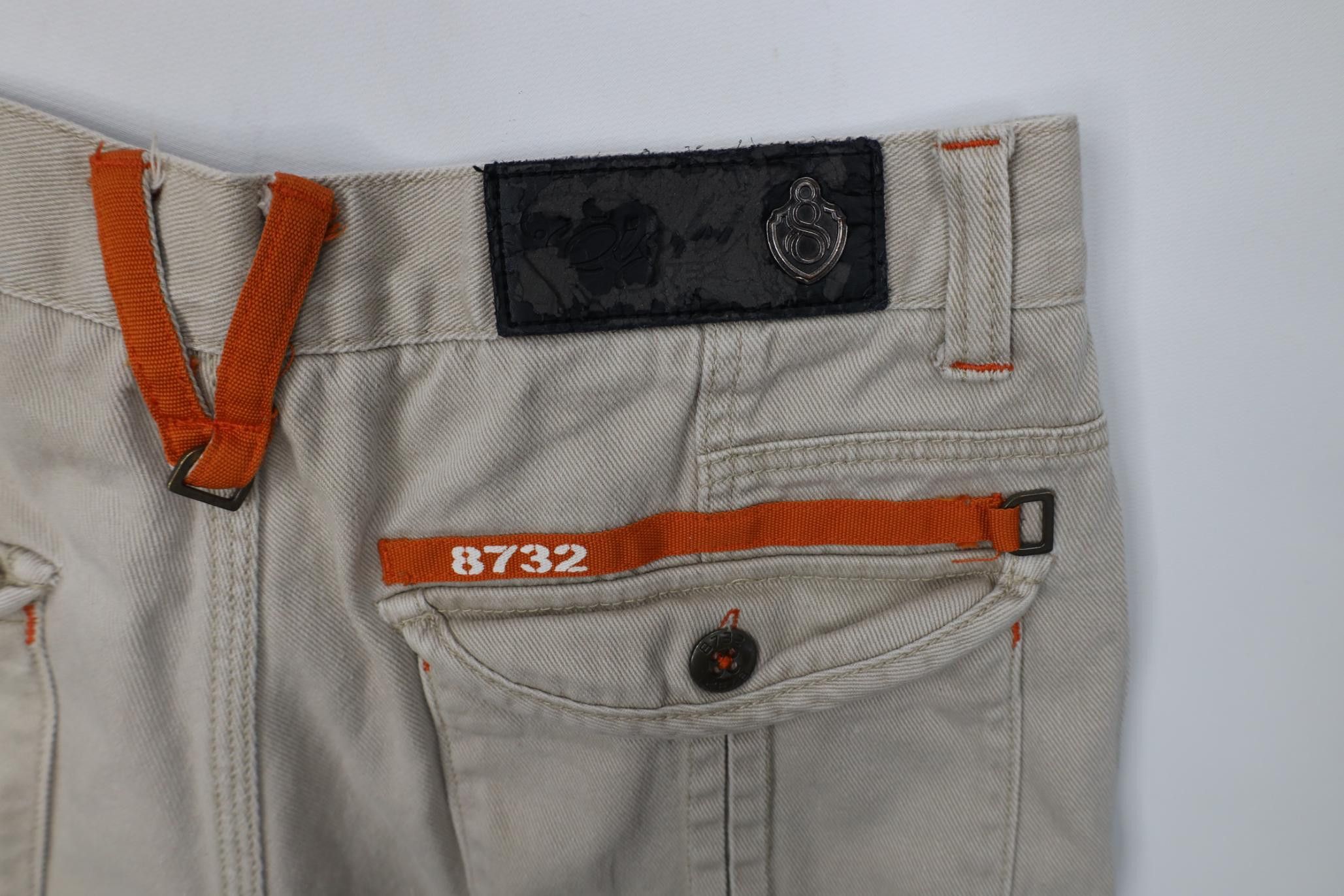 Vintage Vintage Y2K Eight 732 Streetwear Baggy Denim Cargo Shorts Size US 34 / EU 50 - 14 Thumbnail