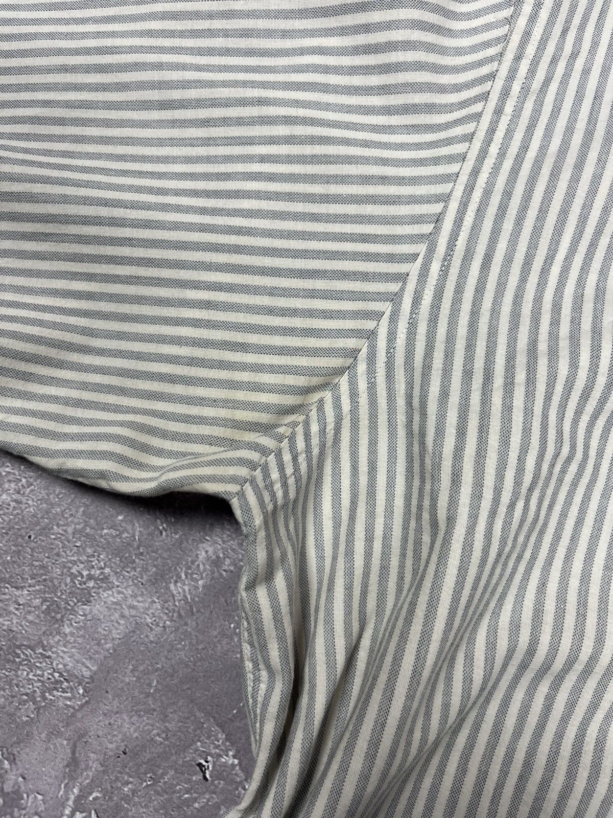 Balmain Balmain Paris Shirt Striped Long Sleeve Men's size XL Size US XL / EU 56 / 4 - 4 Thumbnail