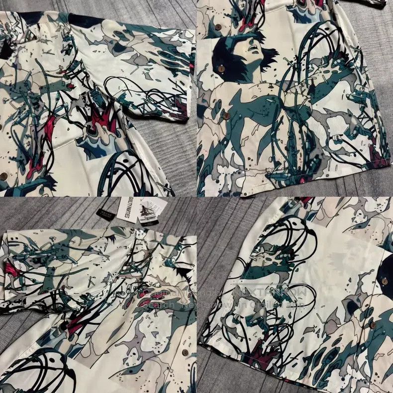 Wacko Maria Wacko Maria 23SS Heavenly Tokyo Ghost in the Shell Hawaiia Size US S / EU 44-46 / 1 - 3 Thumbnail