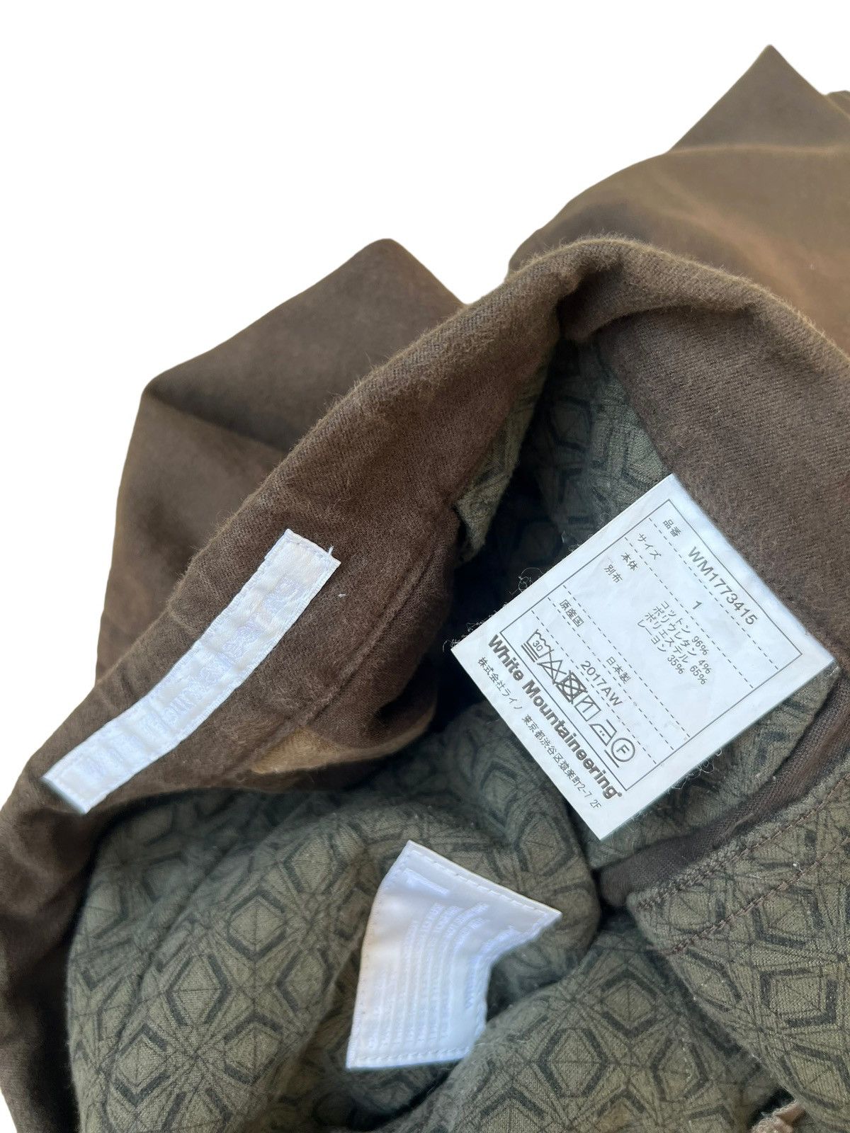 White Mountaineering NWT “Used Look“ Sun Fade Suede Cotton Crop Pant Huge Pocket Size US 30 / EU 46 - 21 Thumbnail