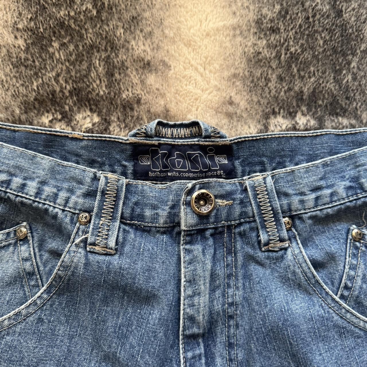 Vintage Vintage 90s Karl Kani Carpenter Style Baggy Jeans Size US 32 / EU 48 - 1 Thumbnail