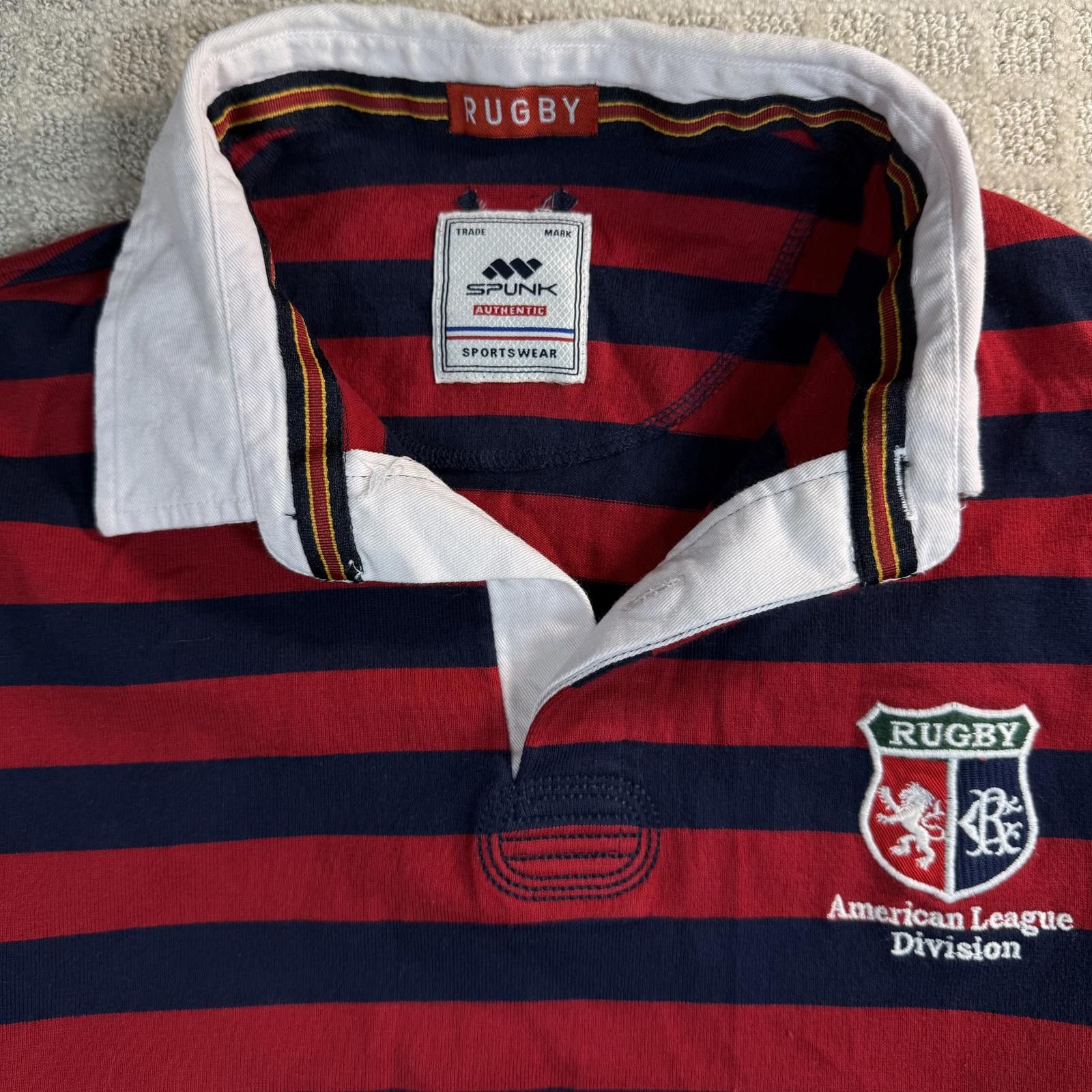 Other Spunk Rugby Striped Long Sleeve Shirt Large Size US L / EU 52-54 / 3 - 2 Thumbnail