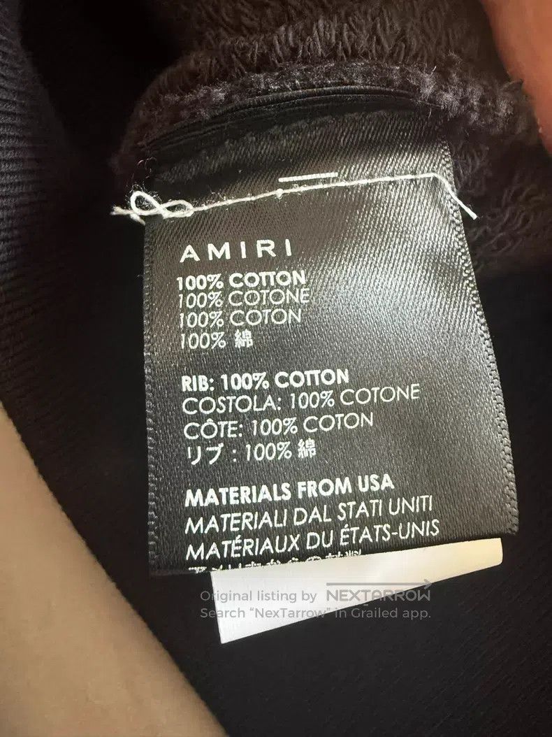 Amiri Amiri Round neck sweatshirt Size US M / EU 48-50 / 2 - 6 Thumbnail