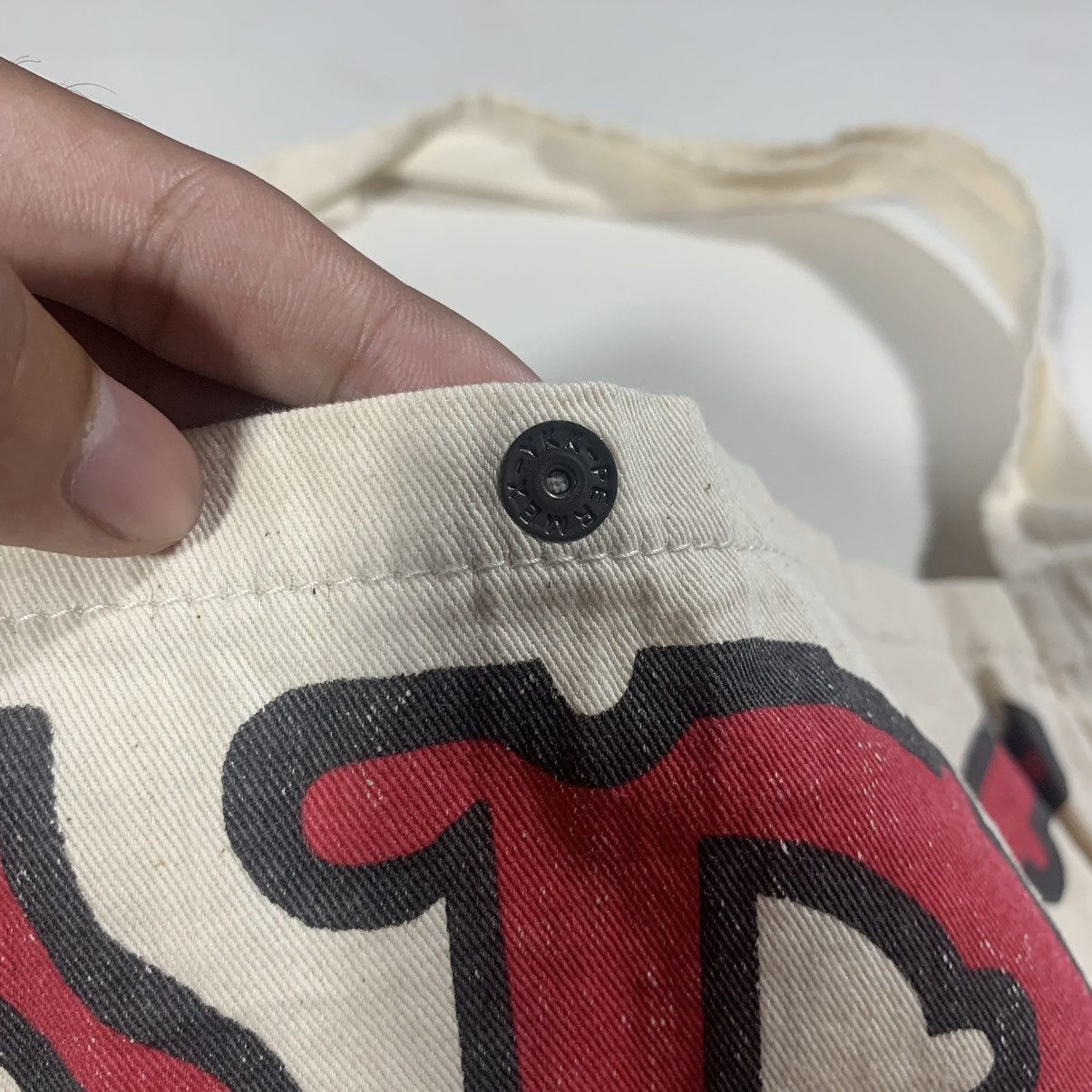 Kapital KAPITAL KOUNTRY FACTORY COTTON TWILL BOOK BAG ECRU Size ONE SIZE - 8 Thumbnail