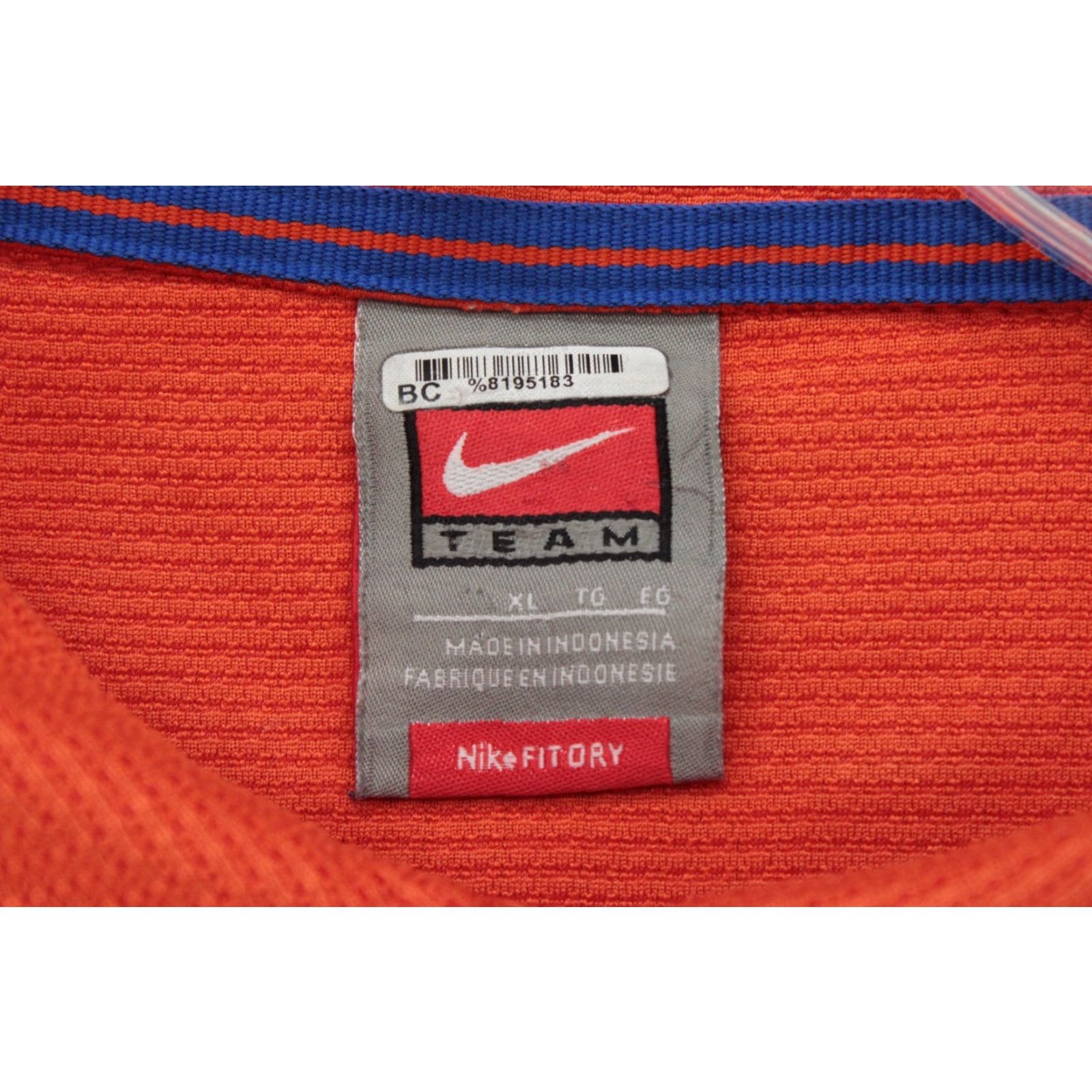 Nike VINTAGE Nike Polo Florida Gators Men XL Orange Dri Fit Embroidered Football Shirt Size US XL / EU 56 / 4 - 4 Thumbnail