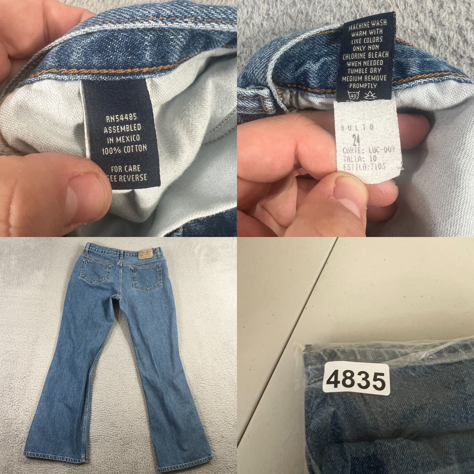 American Eagle Outfitters American Eagle Jeans Women 10 Bootcut Regular 31x29 Medium Wash Denim Blue Pockets Size 32" / US 10 / IT 46 - 8 Thumbnail