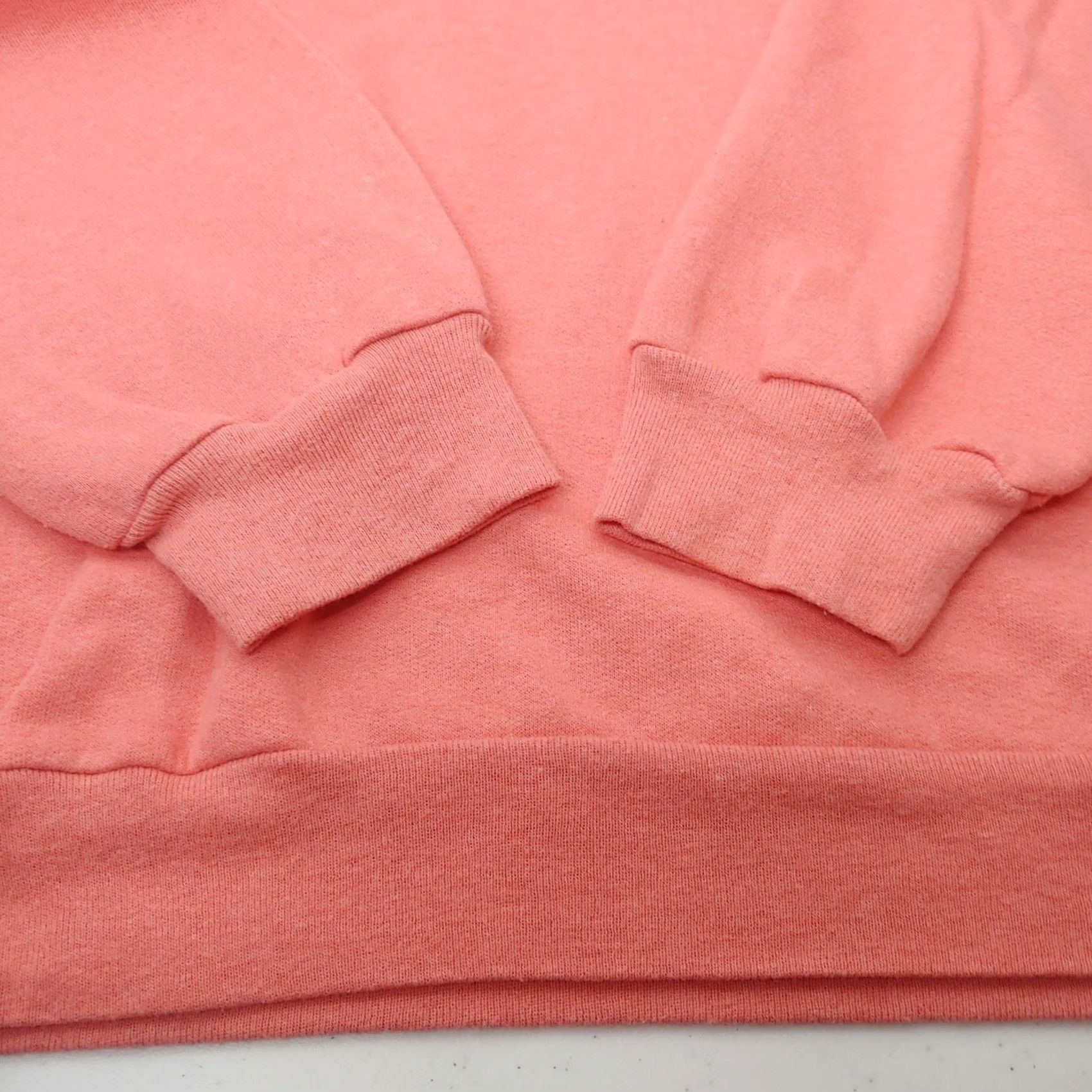 Sunflower VINTAGE Sweatshirt L Sunflower Teapot Collared Embroidered Floral Cottagecore Women’s Sweatshirt L Salmon Cotton Blend Knit Pullover Size L / US 10 / IT 46 - 7 Thumbnail