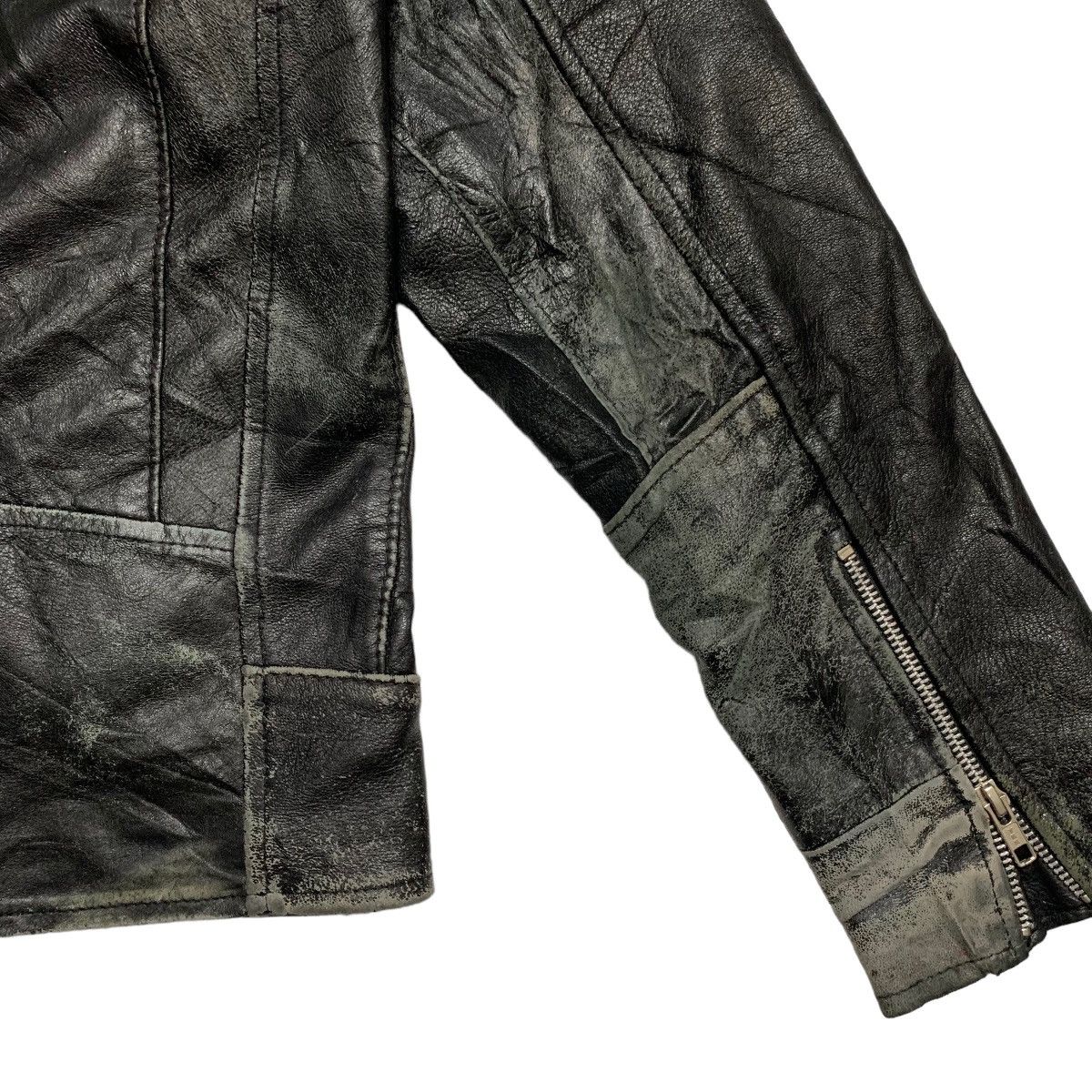 Other R Double Colar Leather Jacket Size US S / EU 44-46 / 1 - 13 Thumbnail
