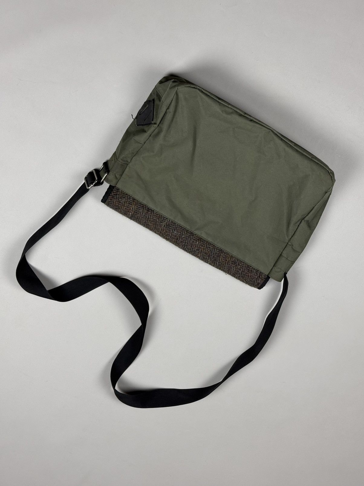 Harris Tweed Harris Tweed Wool Messenger Crossbody Shoulder Bag Size ONE SIZE - 15 Thumbnail