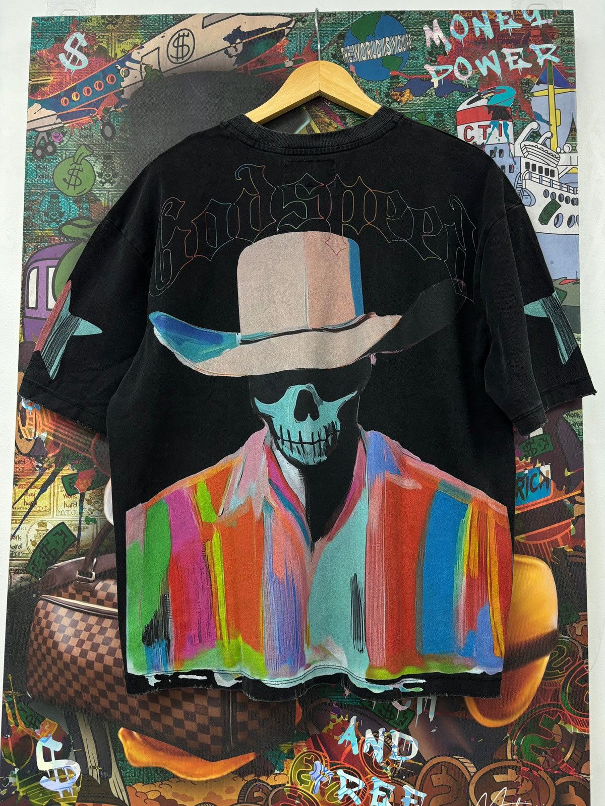 Godspeed pastel cowboy tee xl