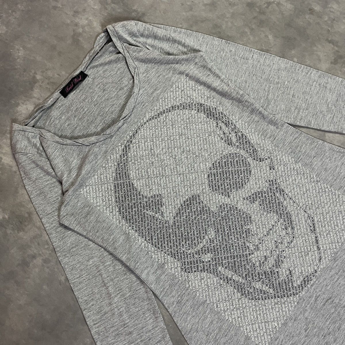Japanese Brand 2000s Japanese Brand Punk Skull Graphic Asymmetrical y2k Tee Size M / US 6-8 / IT 42-44 - 2 Thumbnail