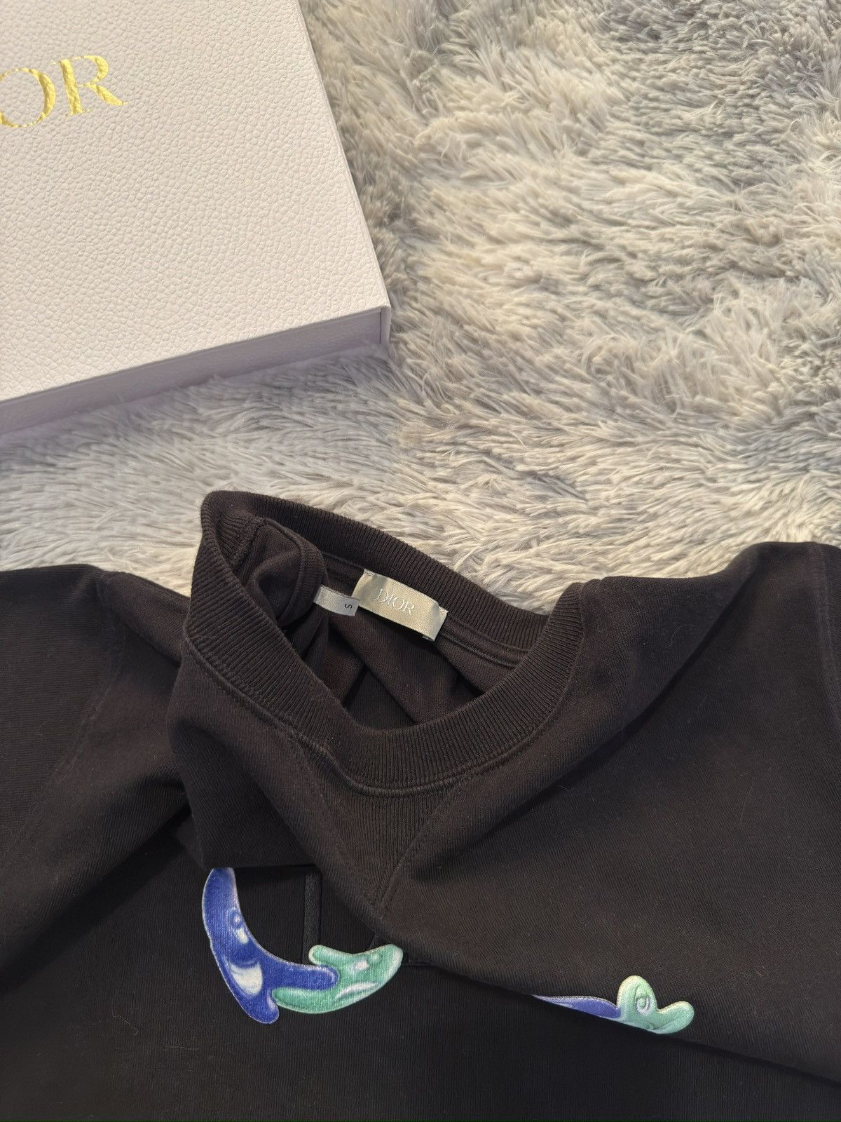 Dior Dior x Kenny Scharf “Cosmic Faces” T-Shirt FW20 Size XS Size US S / EU 44-46 / 1 - 3 Thumbnail