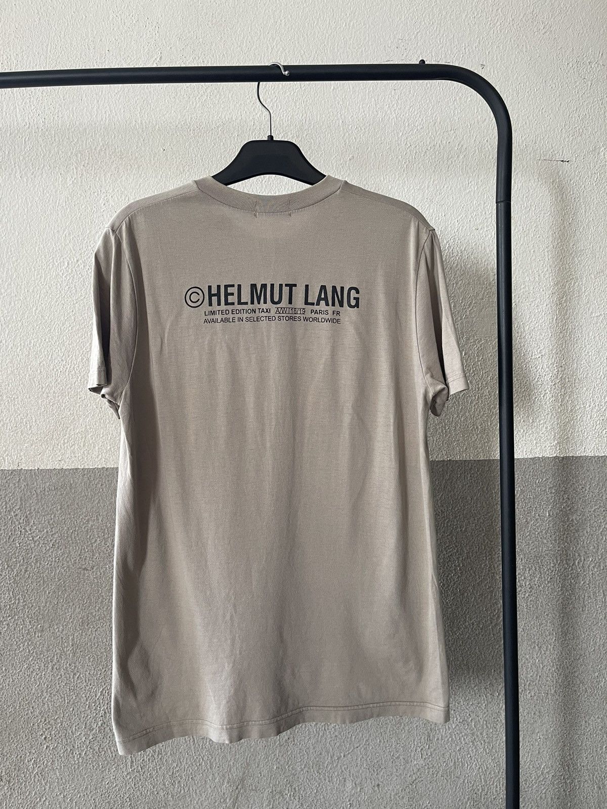 Helmut Lang Limited Edition Taxi AW18/19 Promo Tee