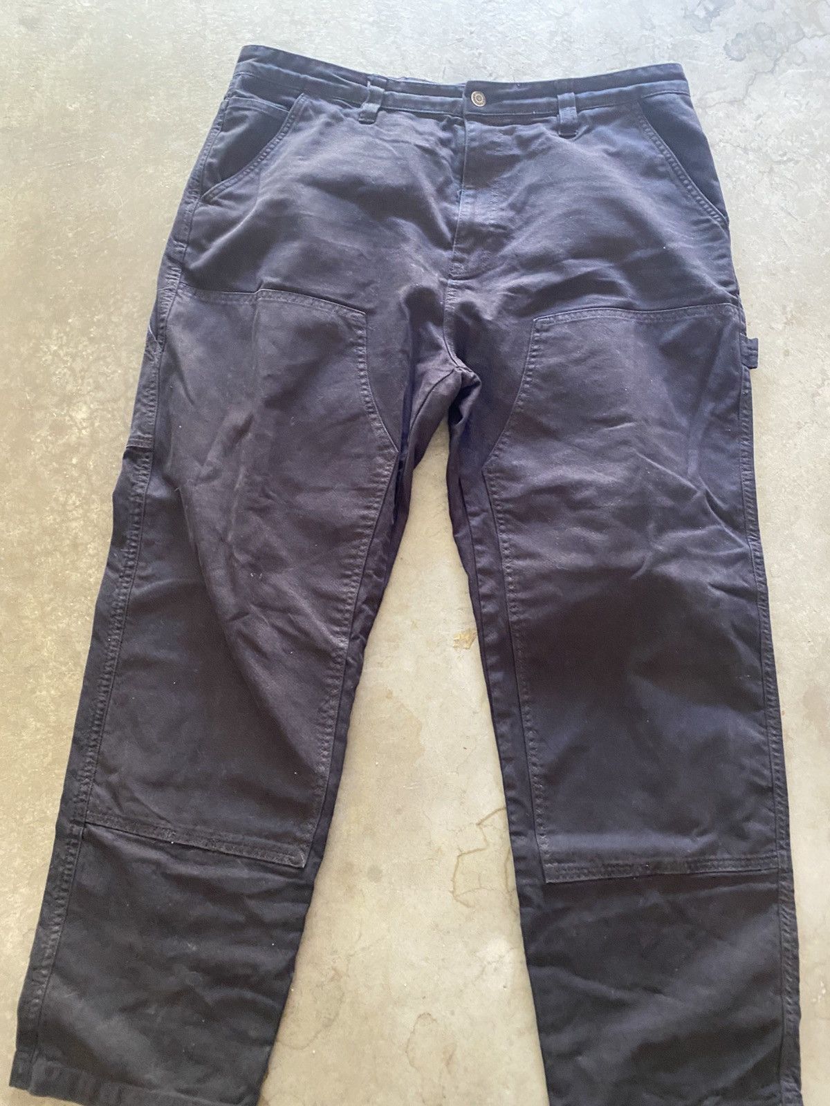Stussy Stussy Black Double Knee Carpenter Pants 36 Size US 36 / EU 52 - 6 Thumbnail