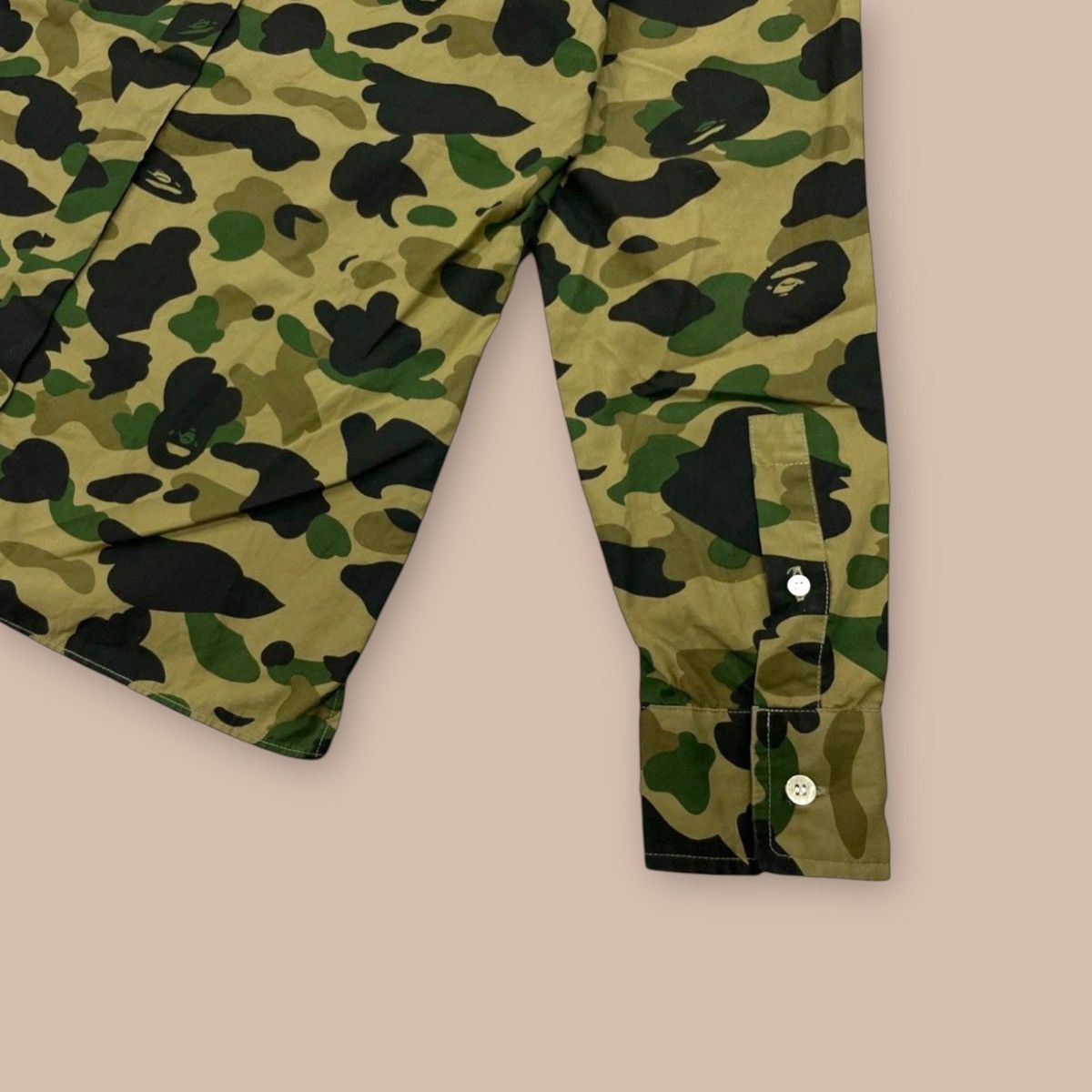 Bape A Bathing Ape 1st Camo Button-up L/S Shirt Size US S / EU 44-46 / 1 - 10 Thumbnail