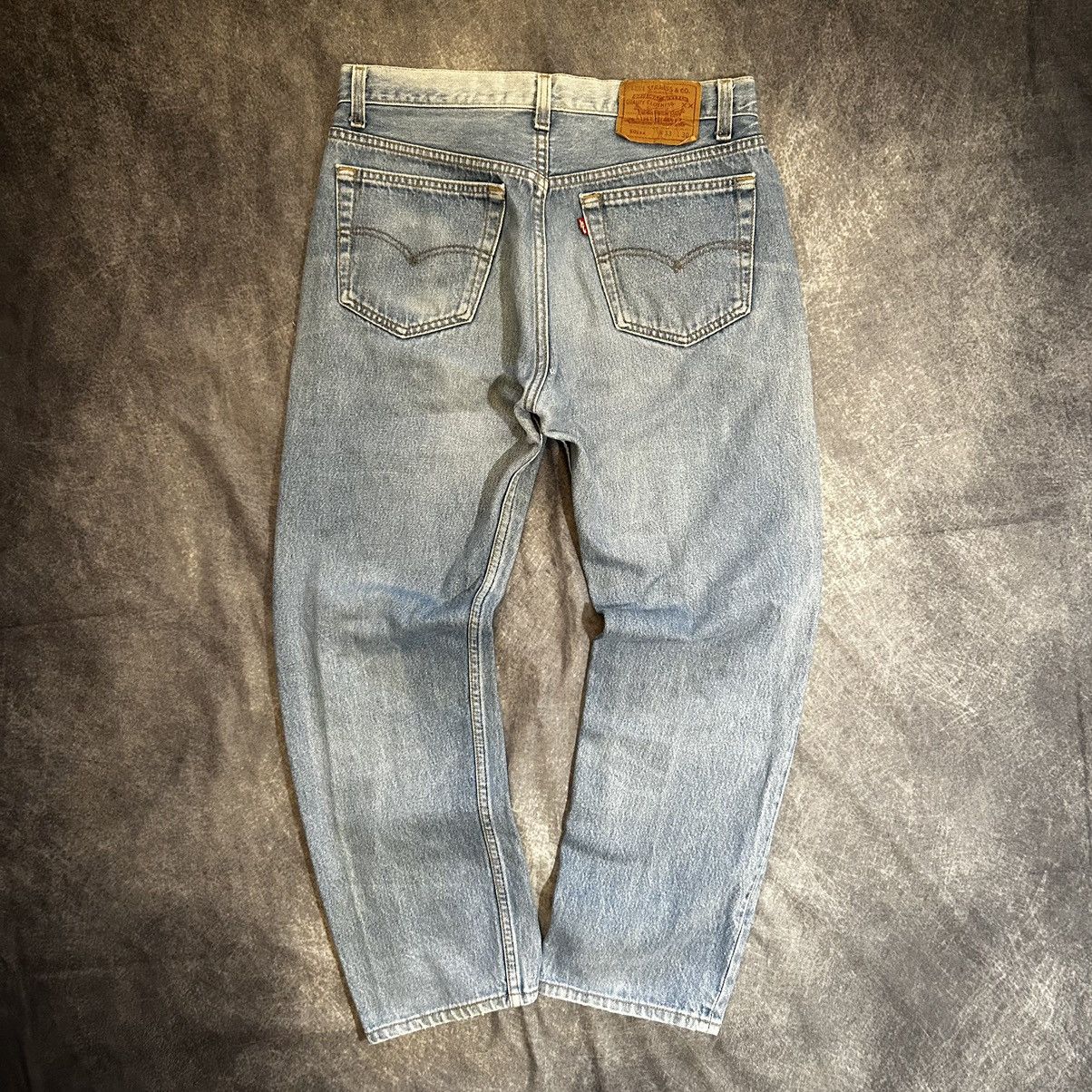 Levi's × Vintage 80’s Vintage Levi’s 501xx Made in USA Distressed Denim 32x28 Size US 32 / EU 48 - 1 Thumbnail