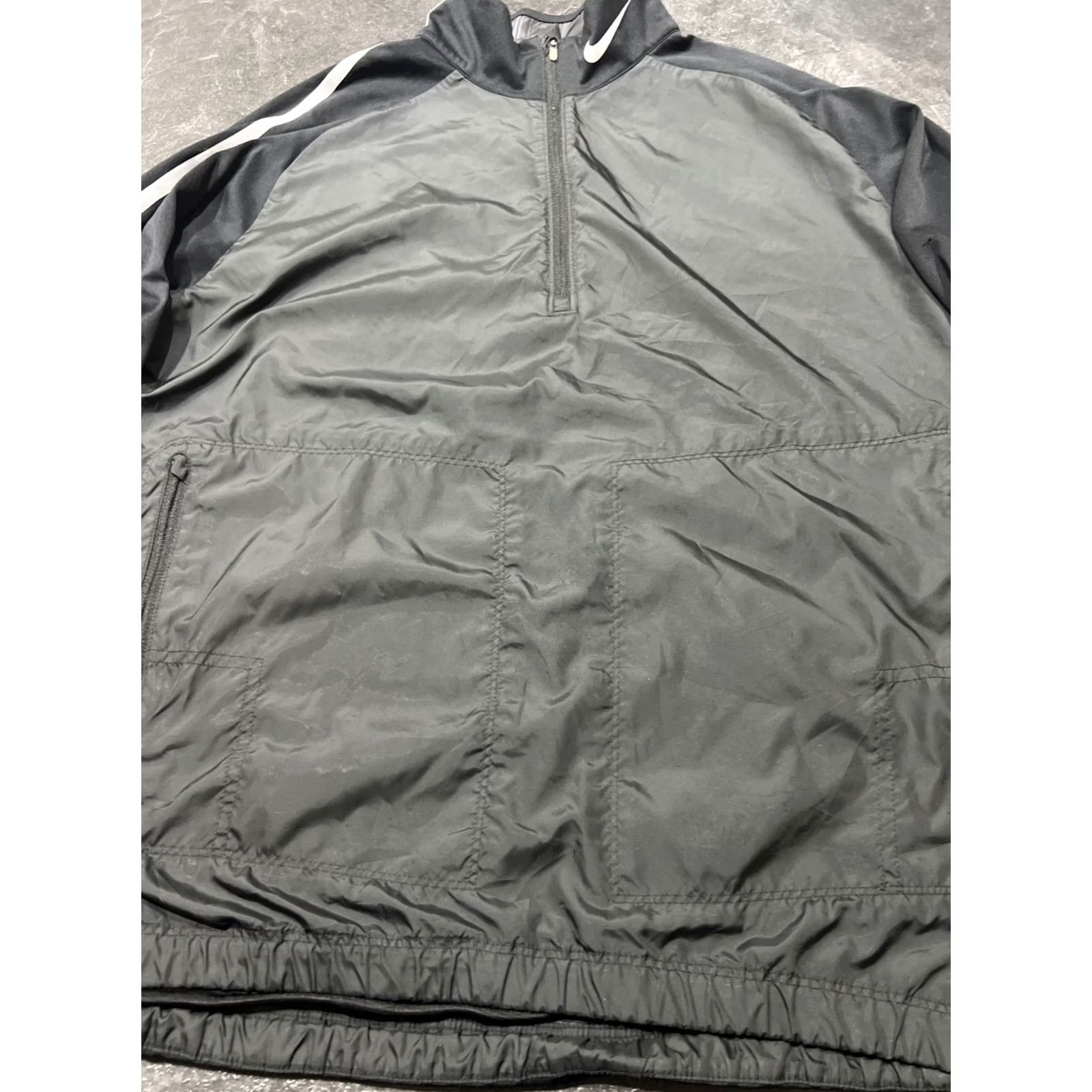 Nike Nike Jacket Mens L Black Windbreaker Golf Activewear Size US L / EU 52-54 / 3 - 3 Thumbnail