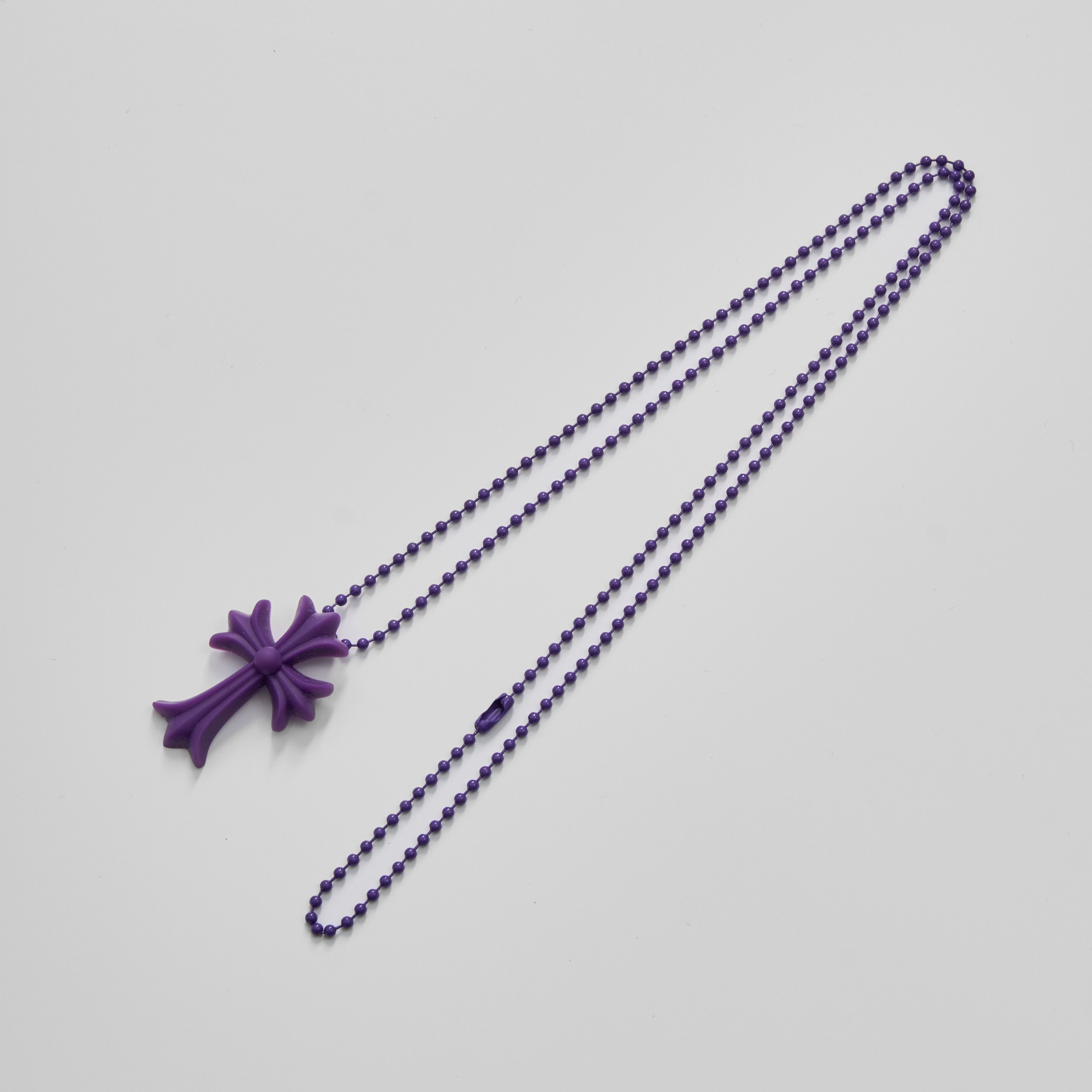 Chrome Hearts Chrome Hearts Silicrome Cross Necklace Size ONE SIZE - 4 Thumbnail