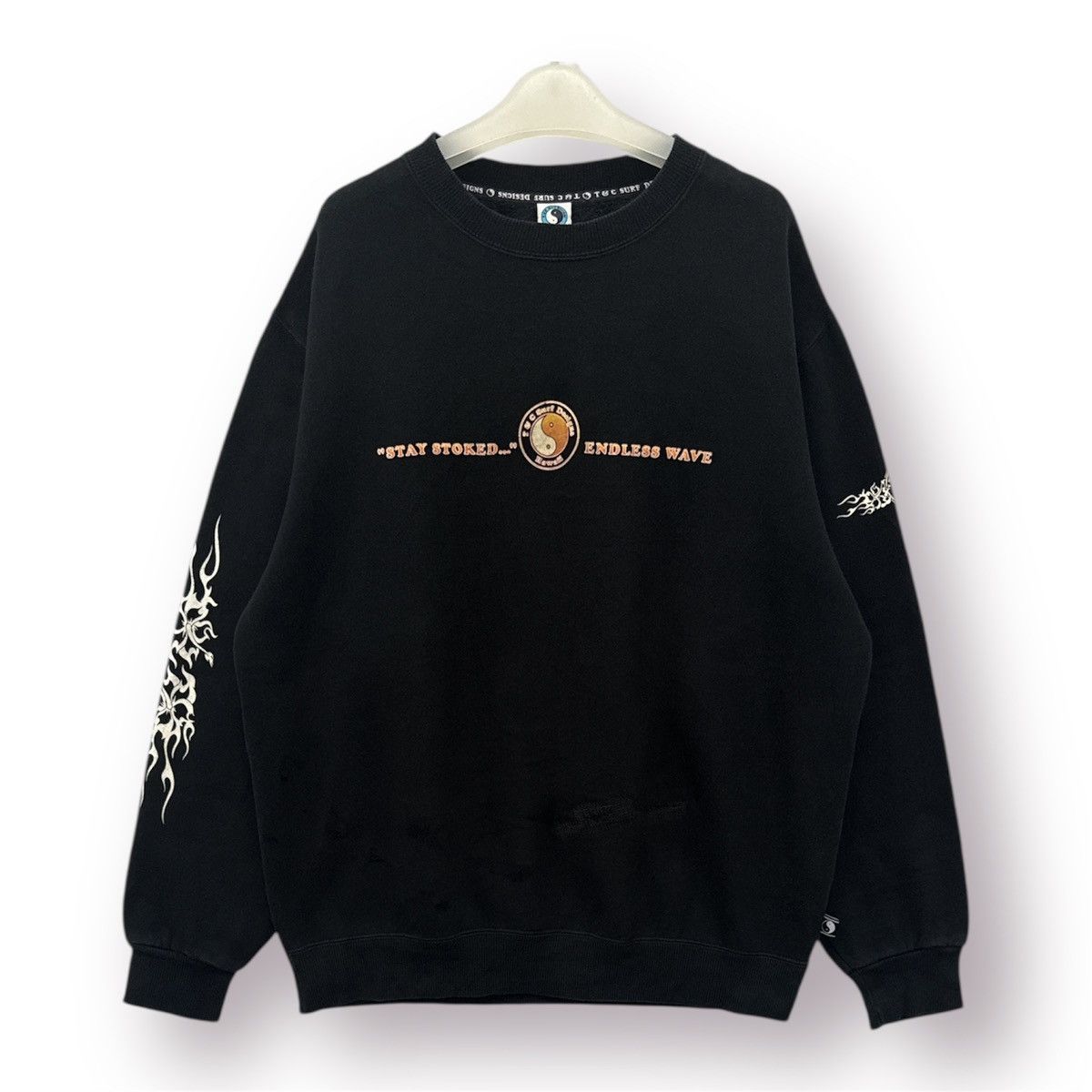 Sun Surf 🔥 SURF🔥 T&C Surf Design Hawaii Distressed Sweatshirt - L Size US L / EU 52-54 / 3 - 2 Thumbnail