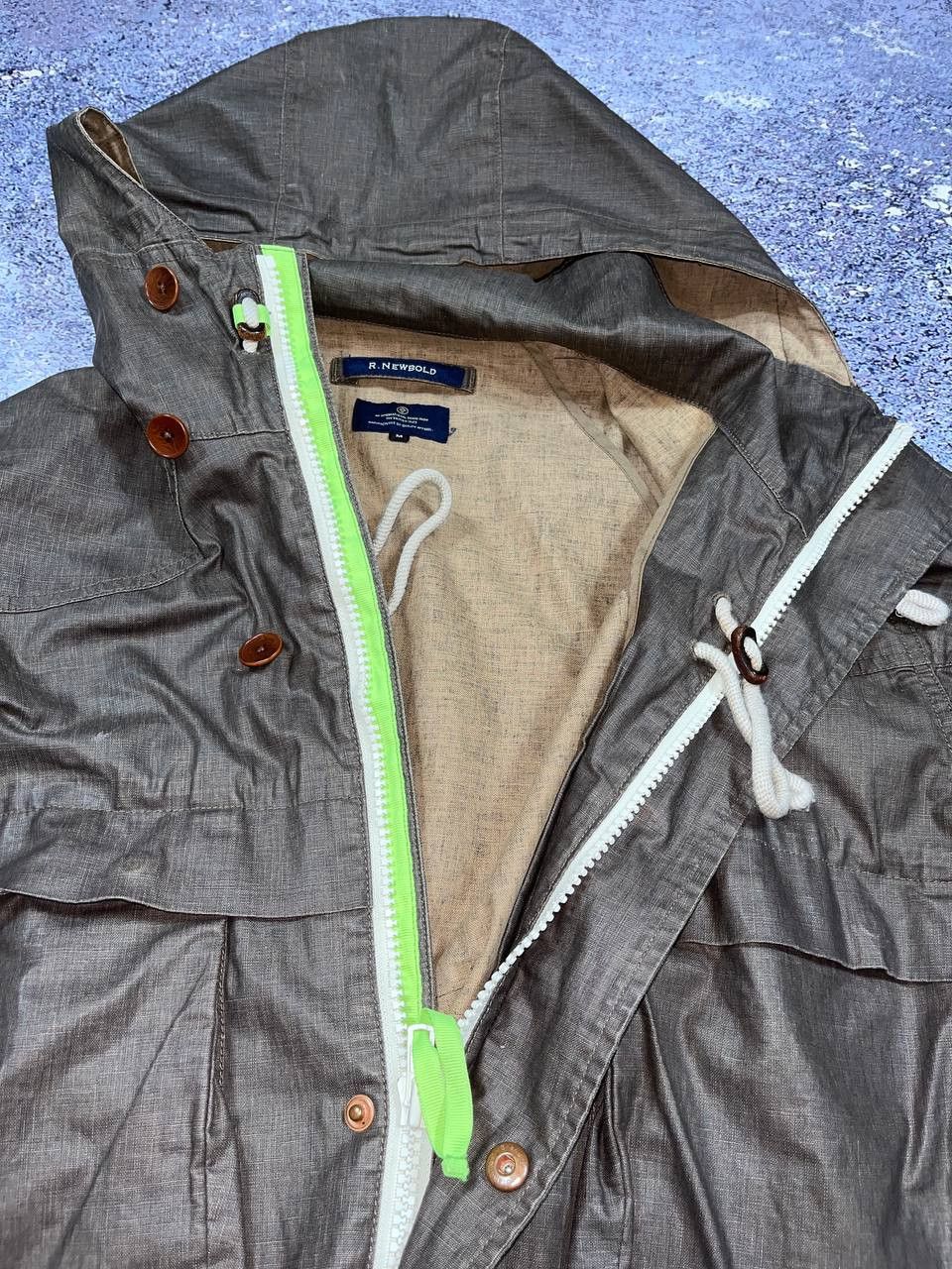 R.Newbold R.Newbold by PAUL SMITH Tactical Multipocket Linen Jacket Size US M / EU 48-50 / 2 - 10 Thumbnail